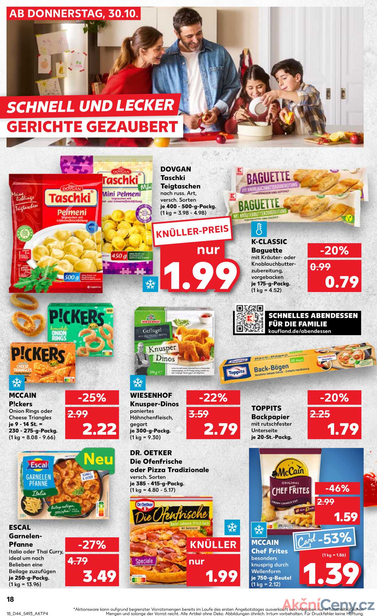 Leták Kaufland Německo 30.10.-5.11.2025 strana 18