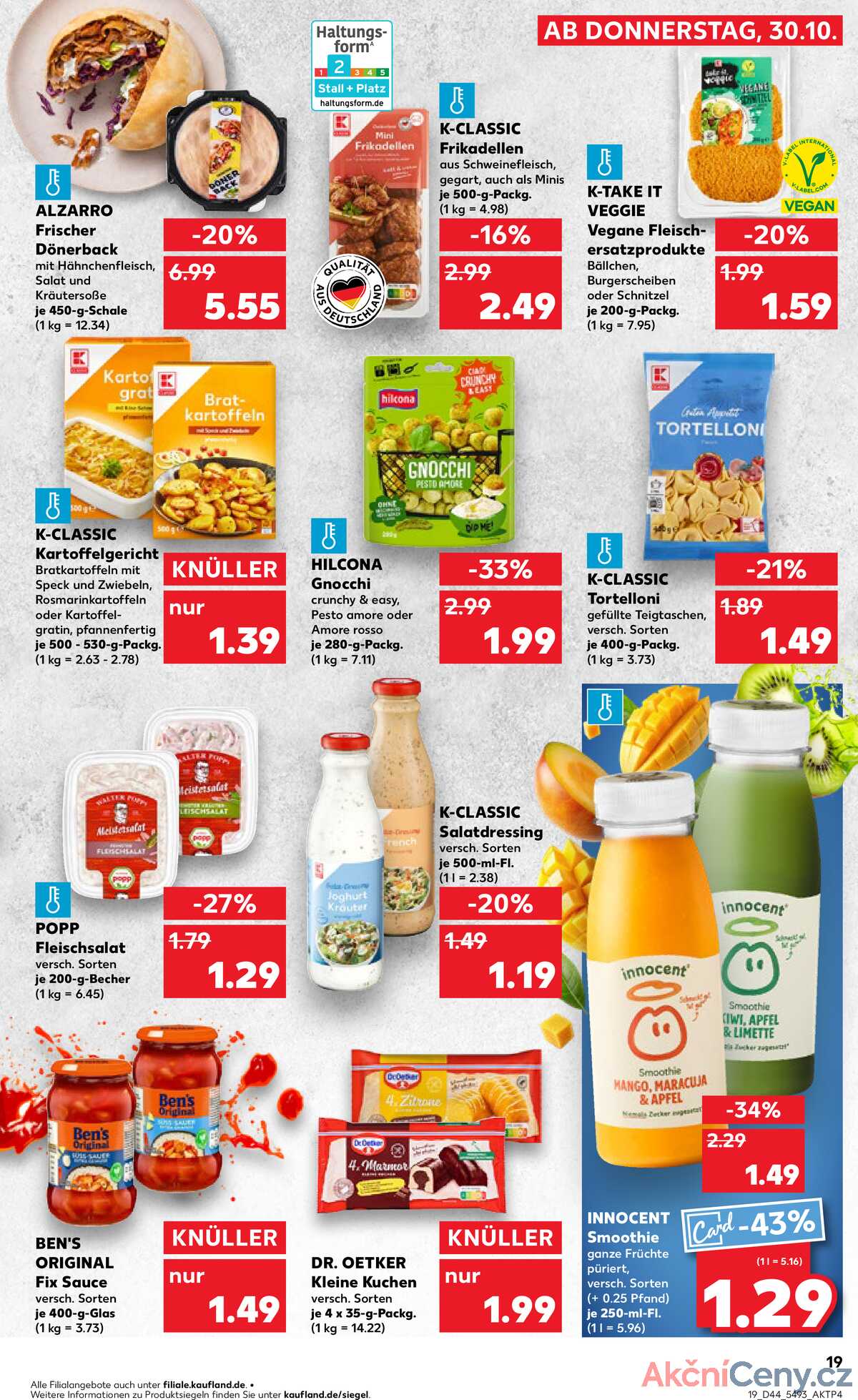 Leták Kaufland Německo 30.10.-5.11.2025 strana 19