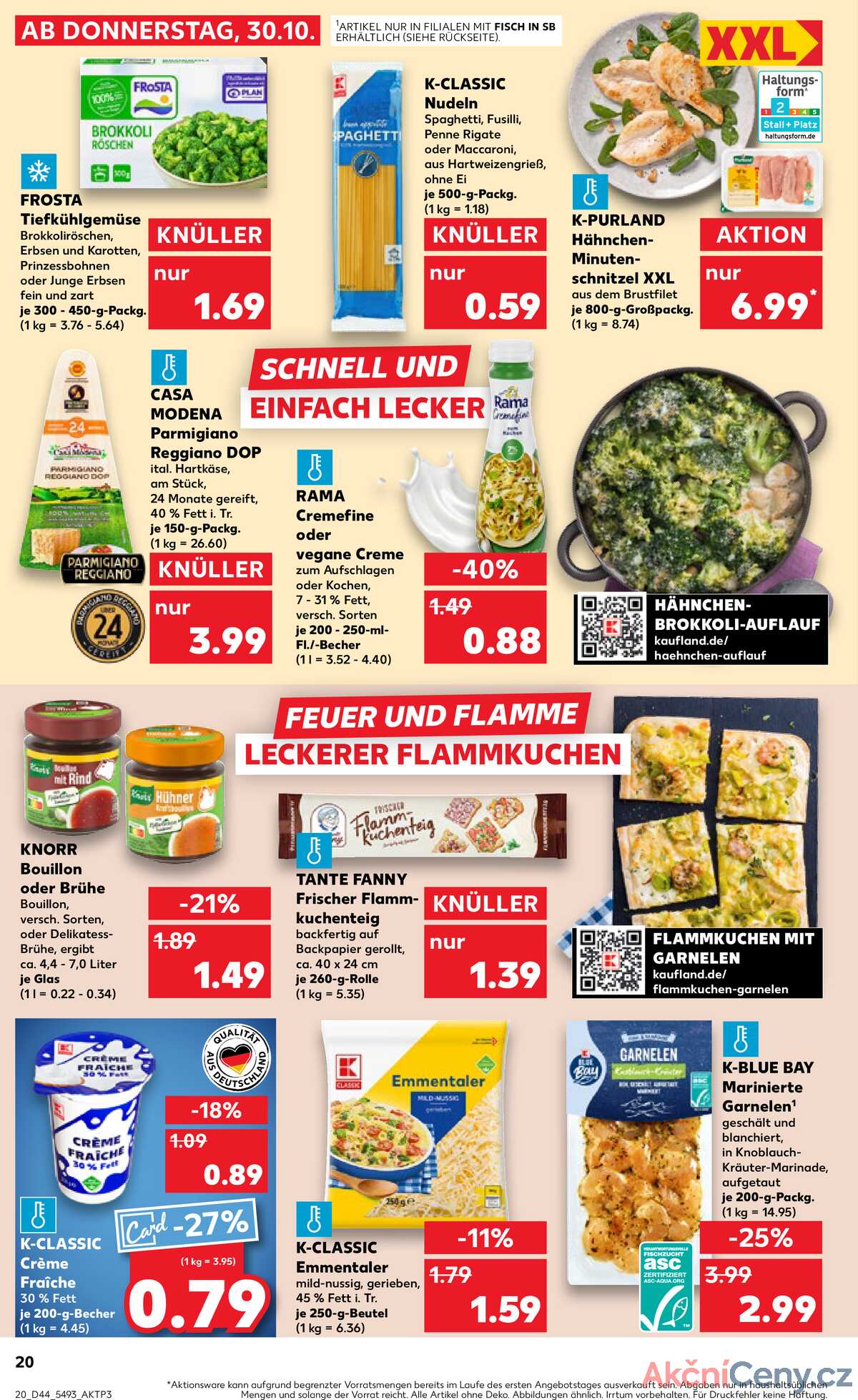 Leták Kaufland Německo 30.10.-5.11.2025 strana 20