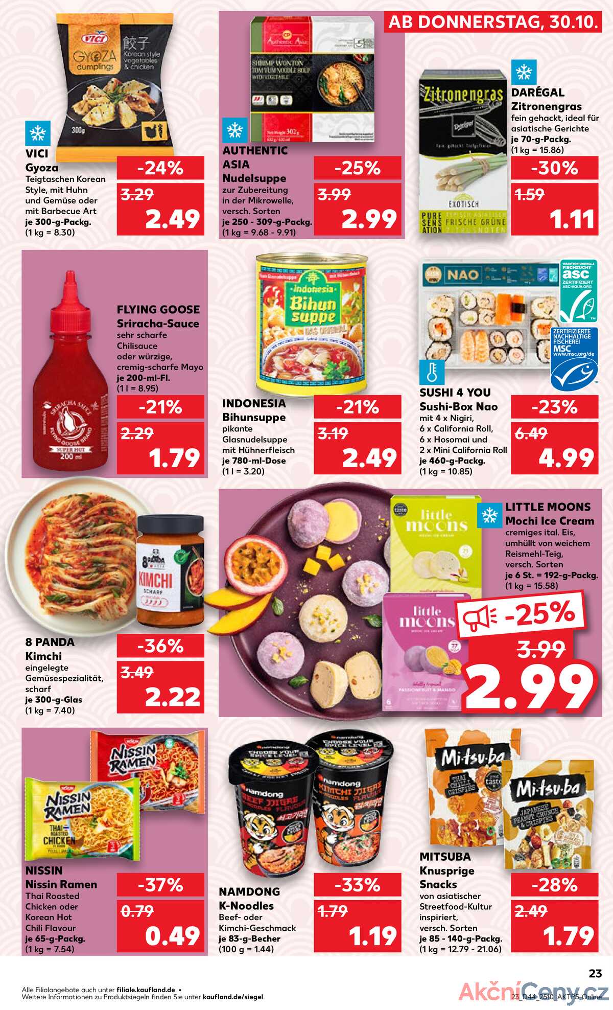 Leták Kaufland Německo 30.10.-5.11.2025 strana 23