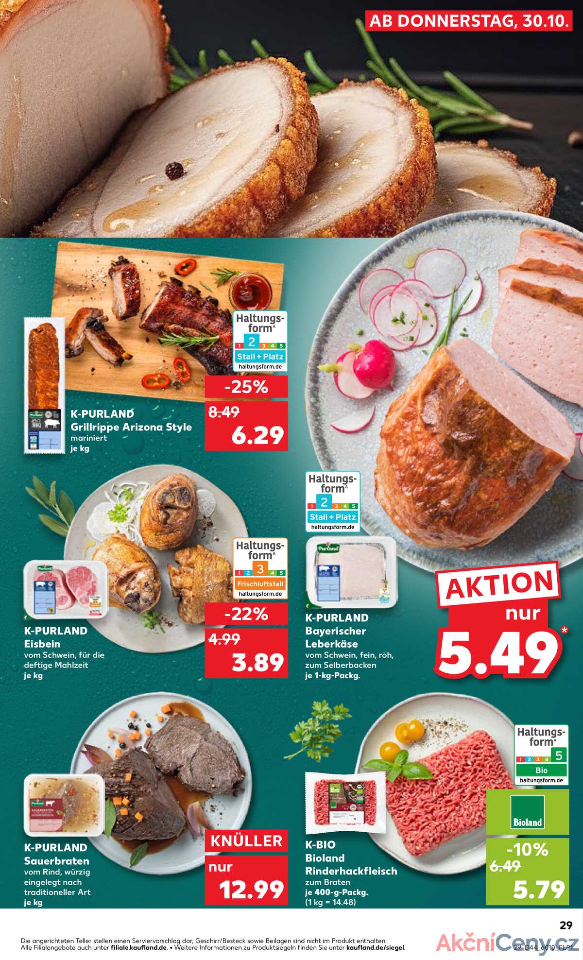 Leták Kaufland Německo 30.10.-5.11.2025 strana 29