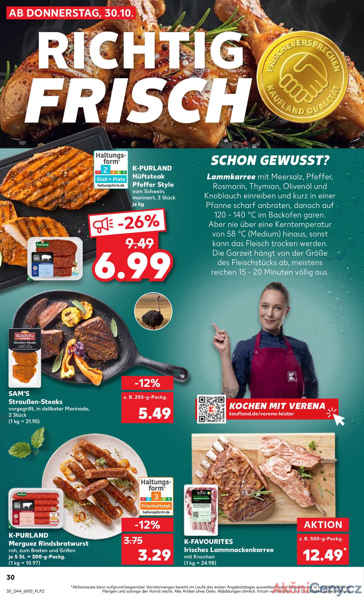 Leták Kaufland Německo 30.10.-5.11.2025 strana 30