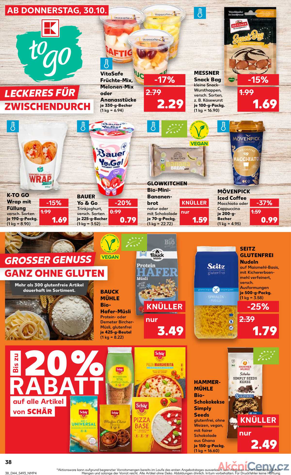 Leták Kaufland Německo 30.10.-5.11.2025 strana 38