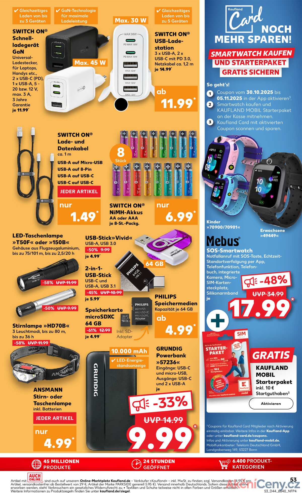 Leták Kaufland Německo 30.10.-5.11.2025 strana 53