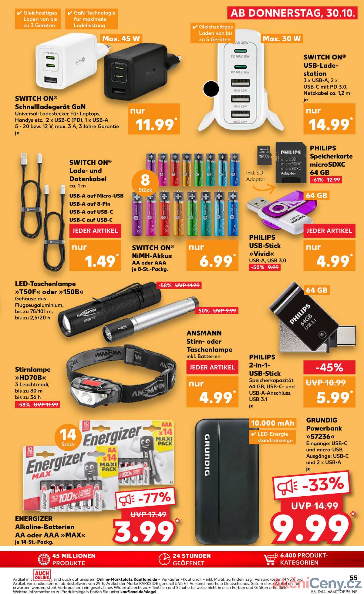 Leták Kaufland Německo 30.10.-5.11.2025 strana 55