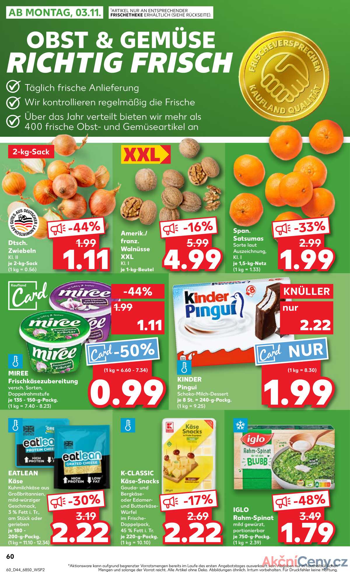 Leták Kaufland Německo 30.10.-5.11.2025 strana 60
