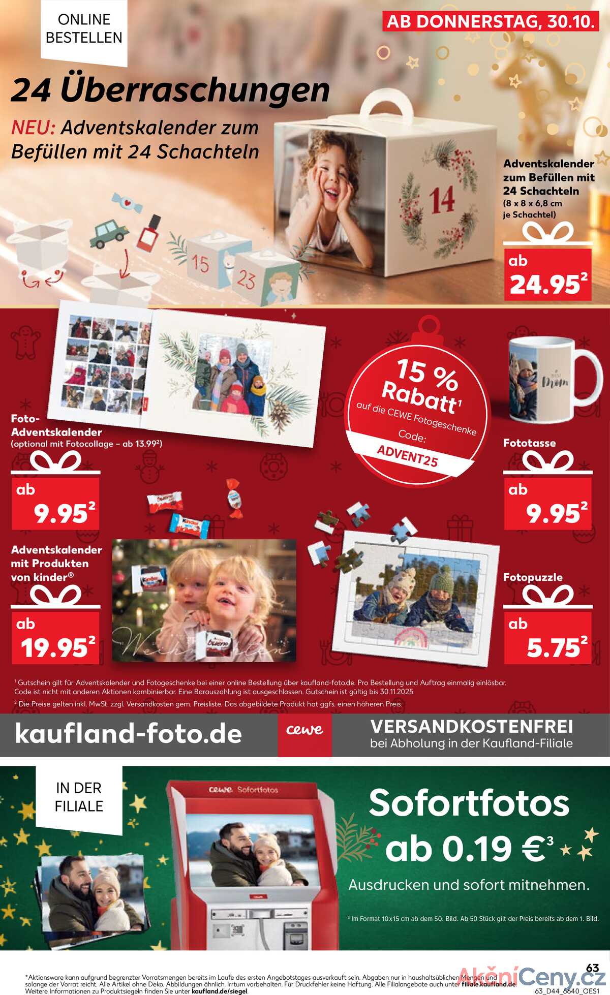 Leták Kaufland Německo 30.10.-5.11.2025 strana 63