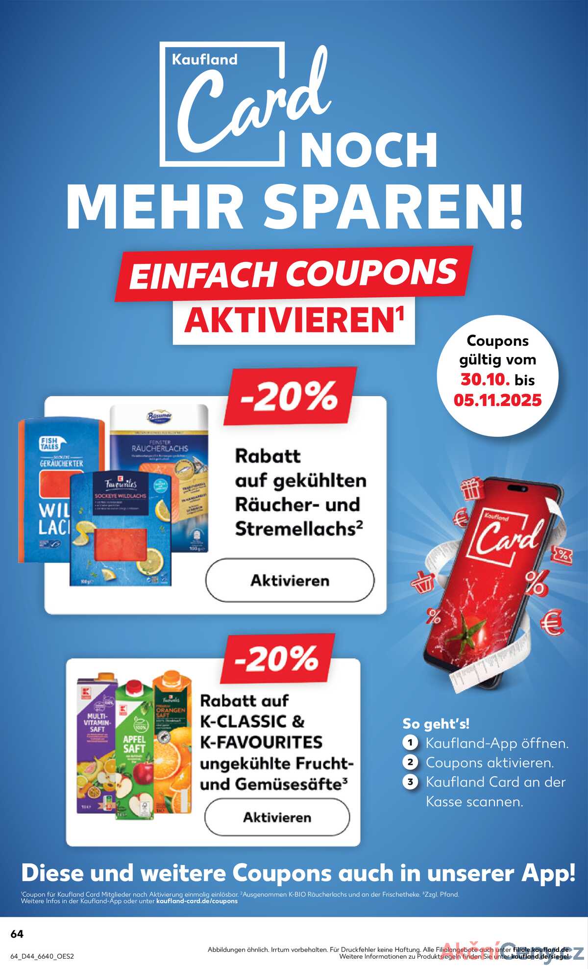 Leták Kaufland Německo 30.10.-5.11.2025 strana 64