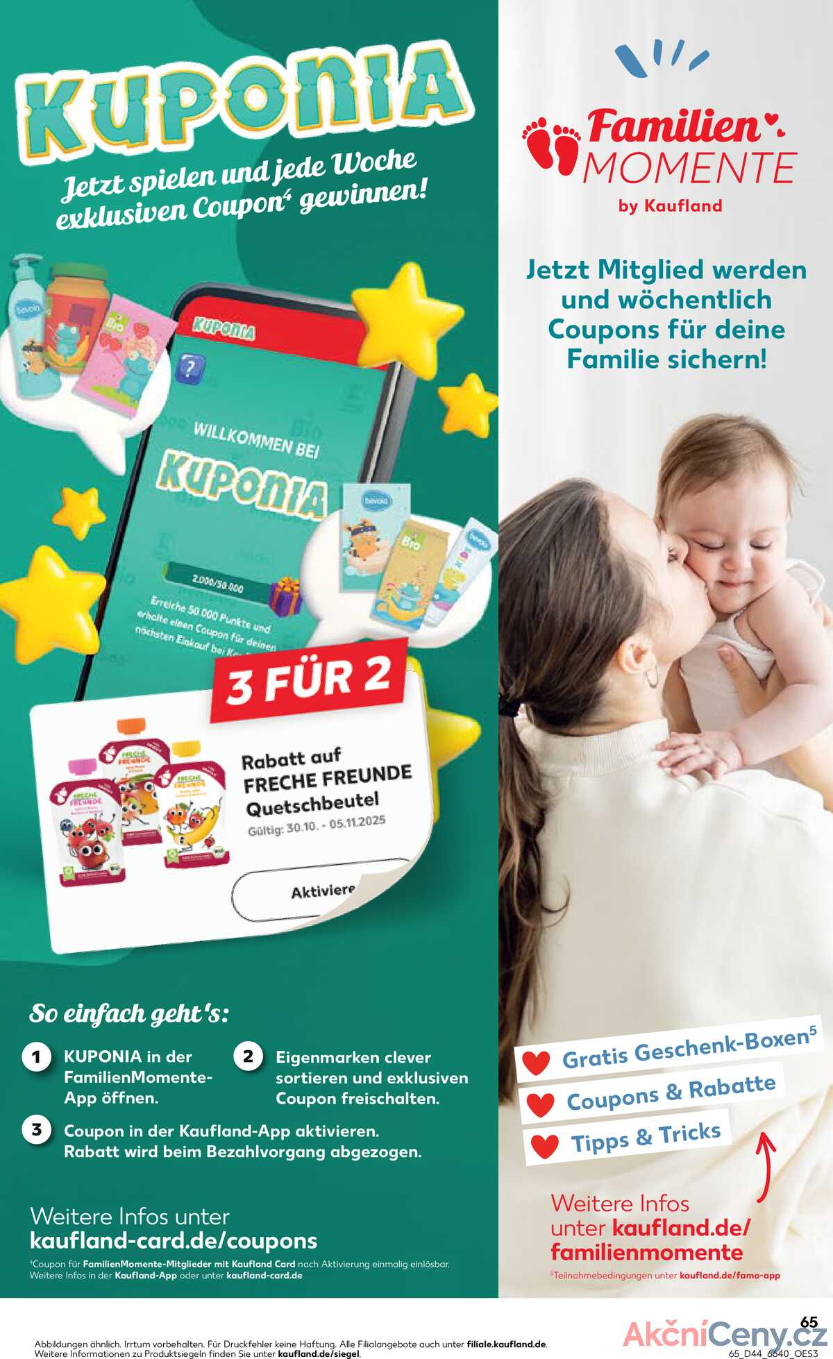 Leták Kaufland Německo 30.10.-5.11.2025 strana 65