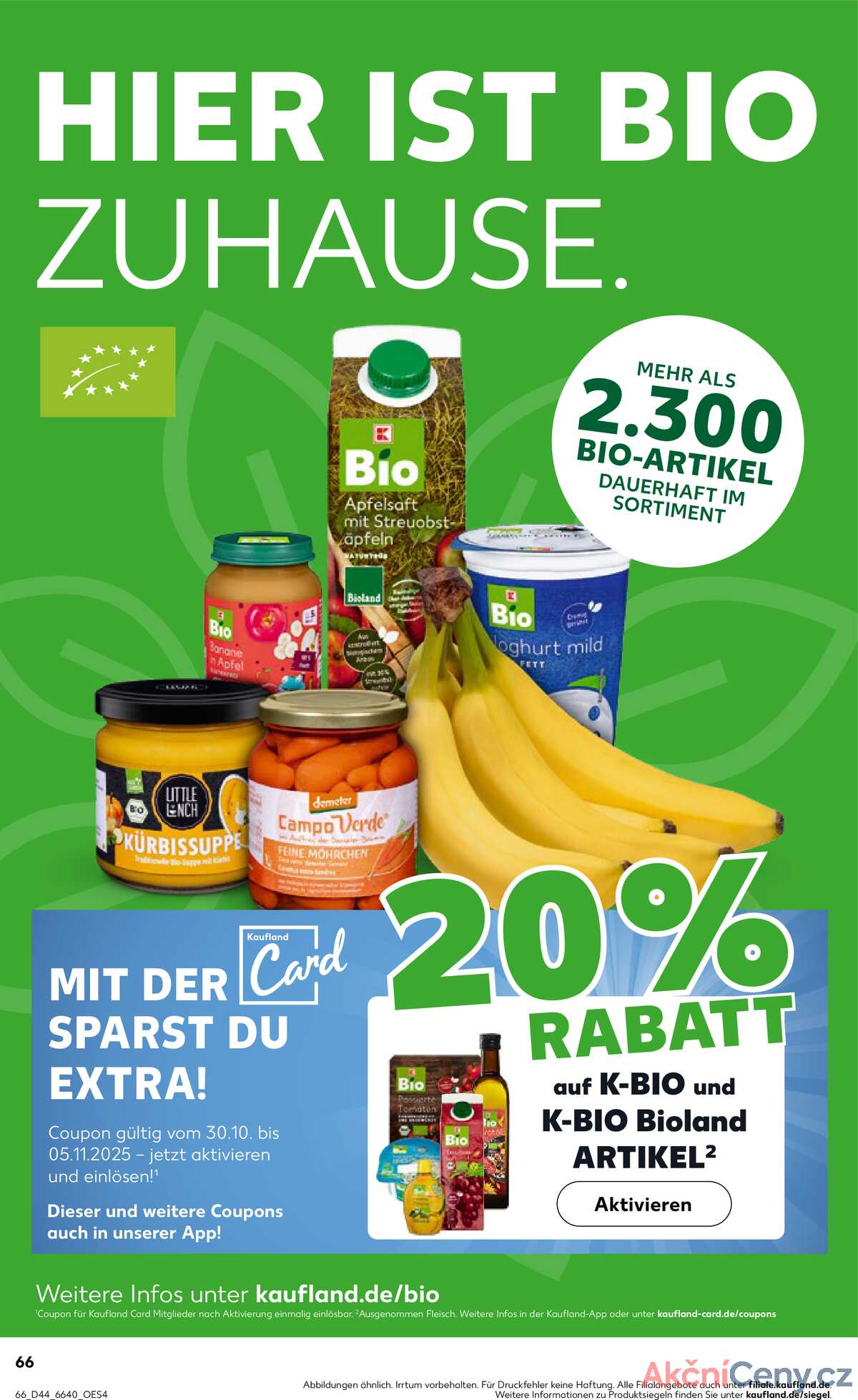 Leták Kaufland Německo 30.10.-5.11.2025 strana 66