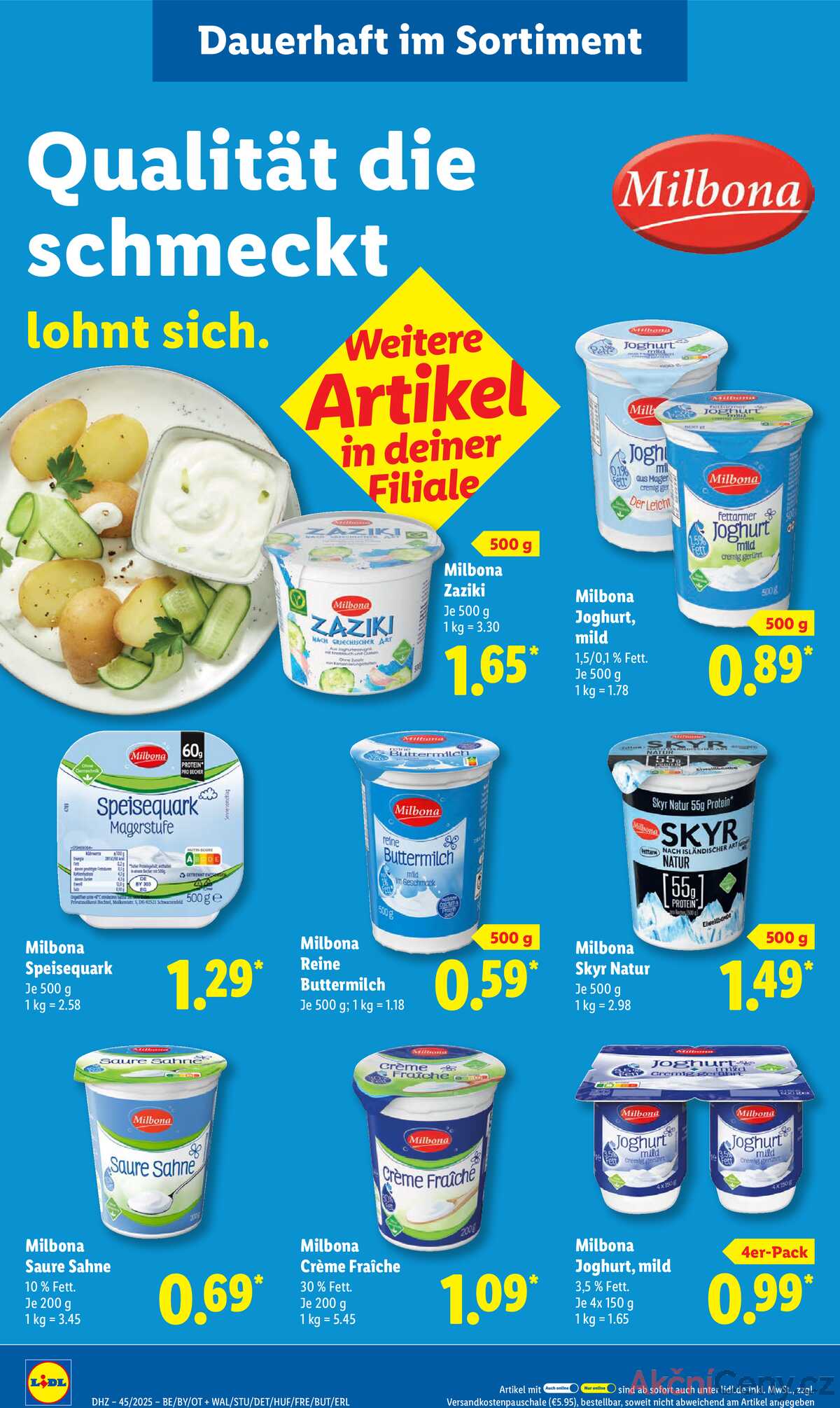 Leták Lidl Německo 3.11.-8.11.2025 strana 10