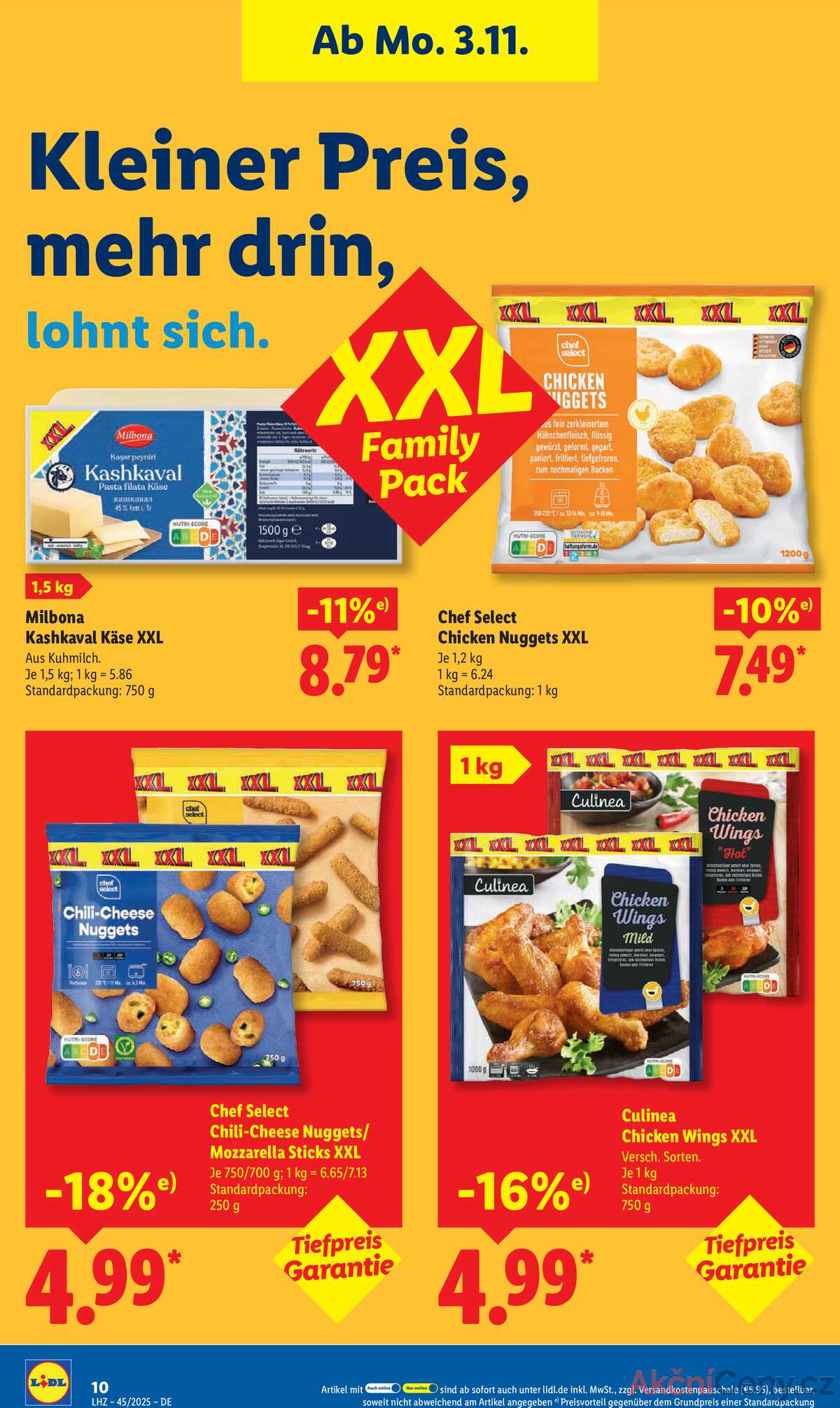 Leták Lidl Německo 3.11.-8.11.2025 strana 18