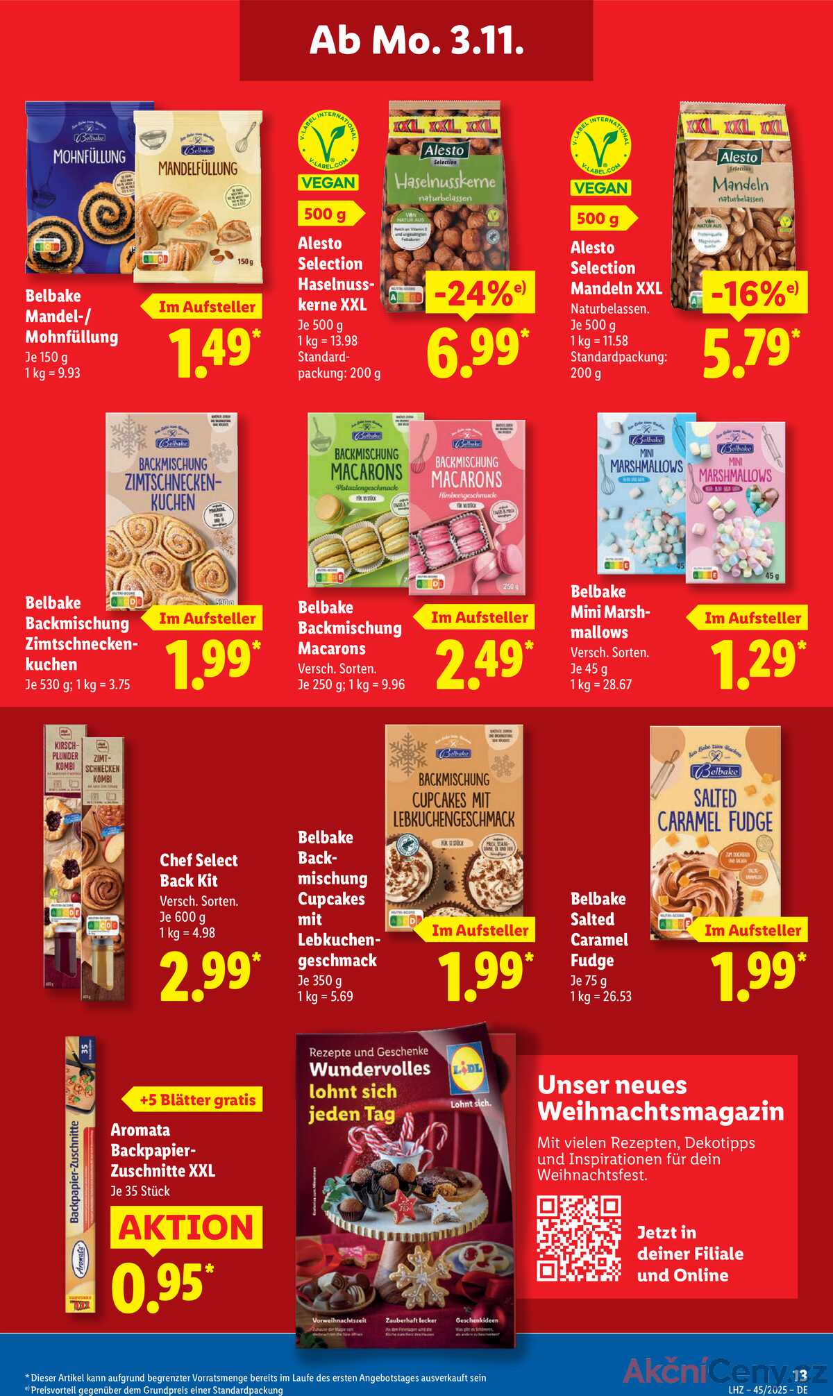 Leták Lidl Německo 3.11.-8.11.2025 strana 21