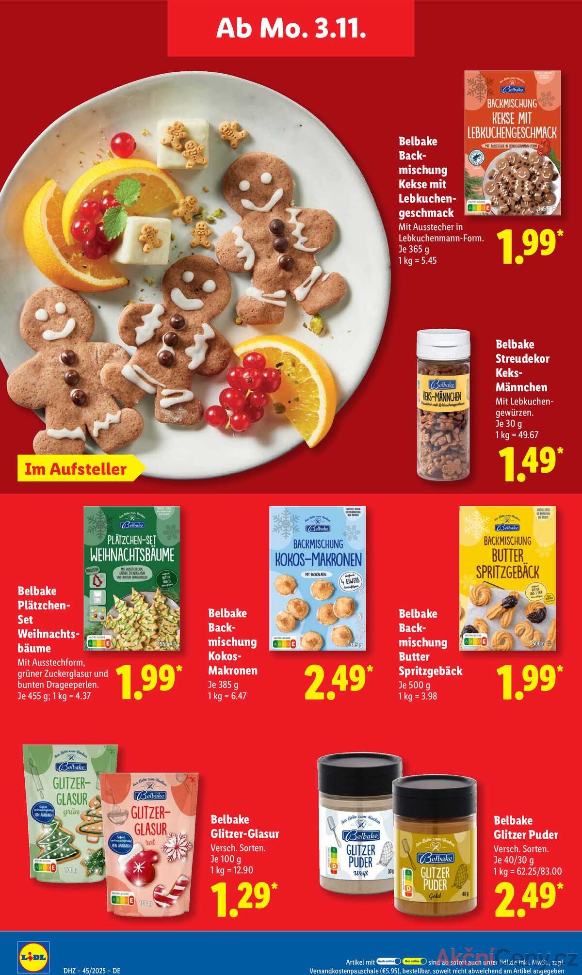 Leták Lidl Německo 3.11.-8.11.2025 strana 22