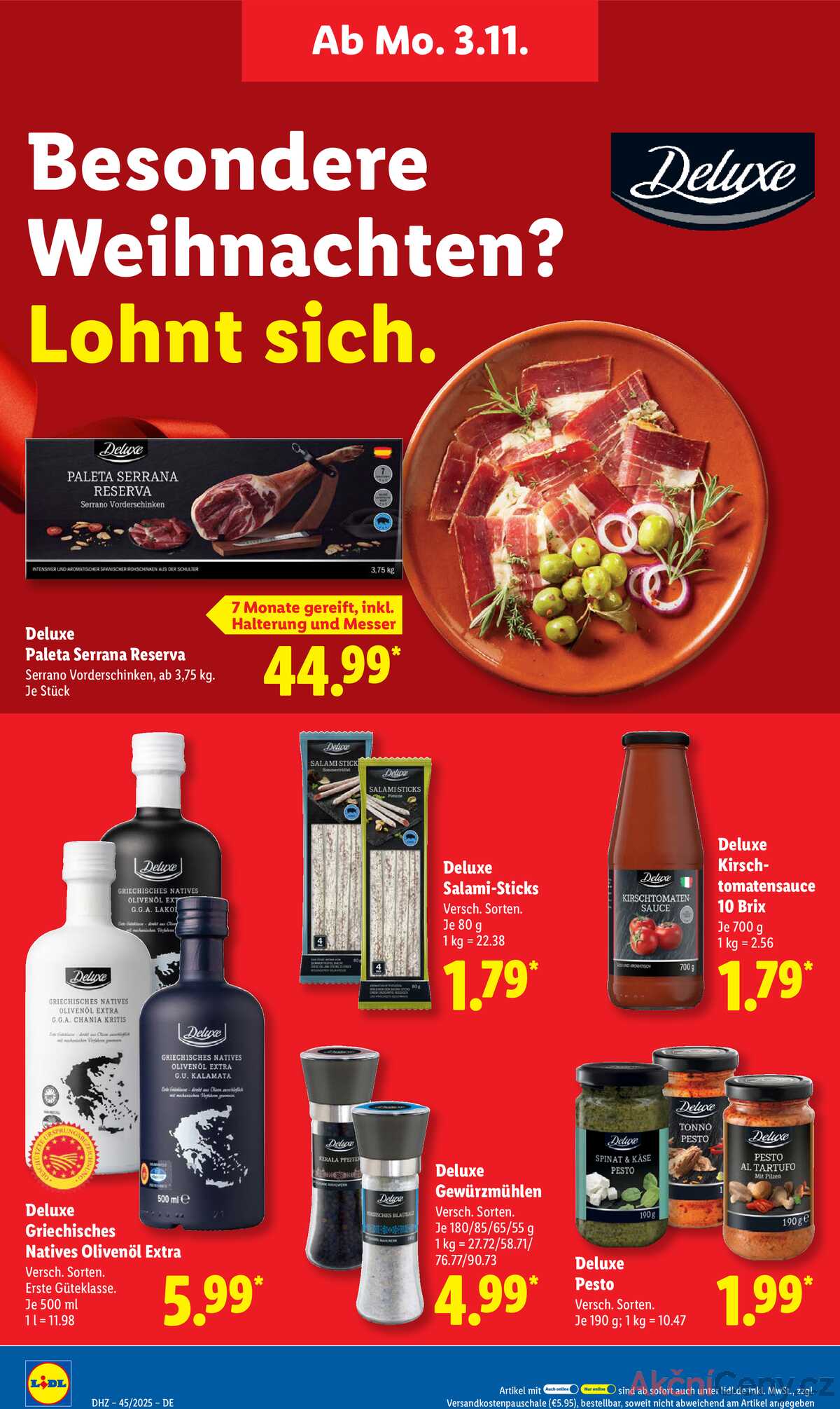 Leták Lidl Německo 3.11.-8.11.2025 strana 24