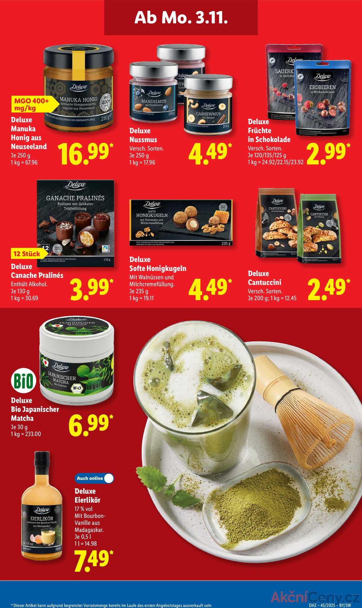 Leták Lidl Německo 3.11.-8.11.2025 strana 25