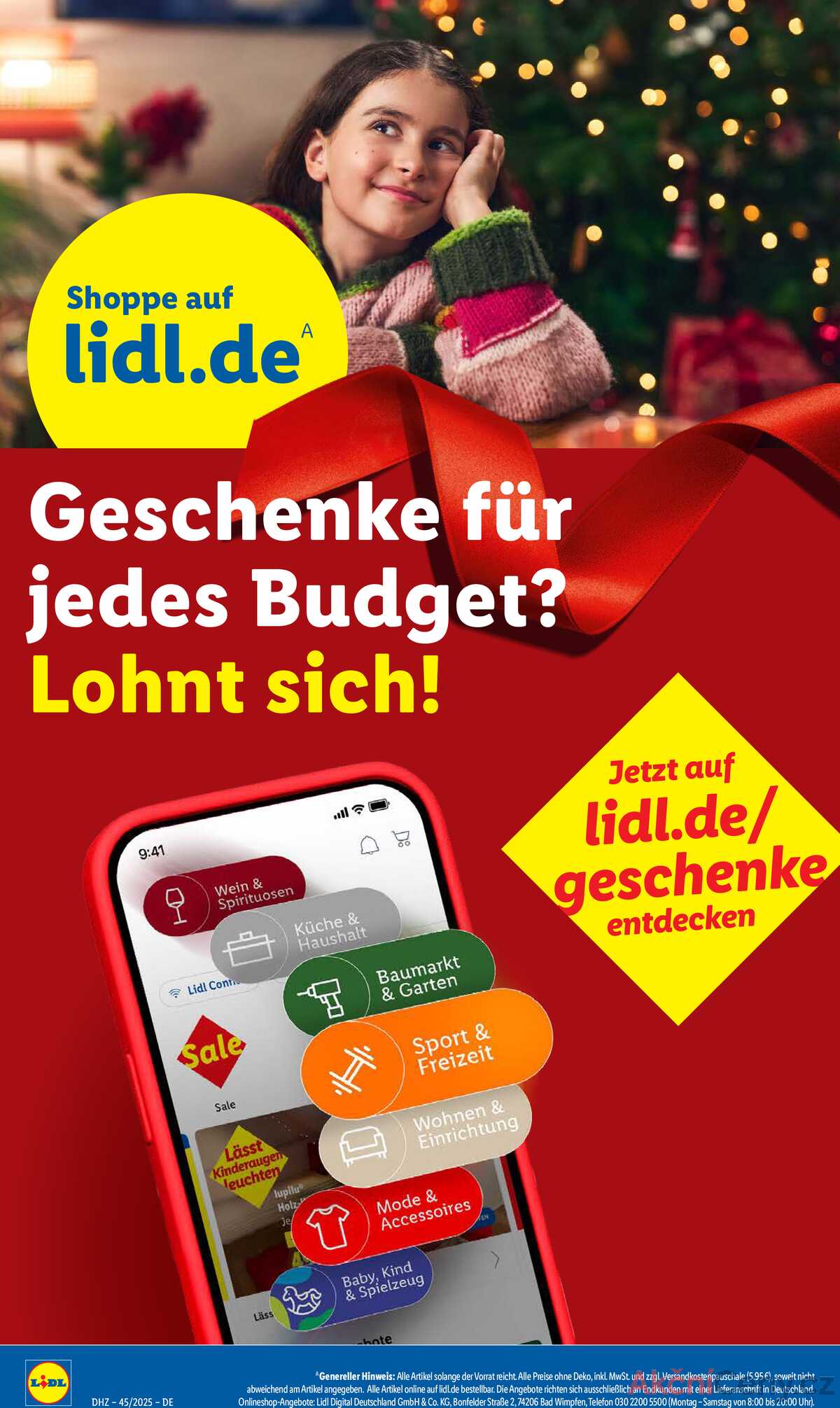 Leták Lidl Německo 3.11.-8.11.2025 strana 26