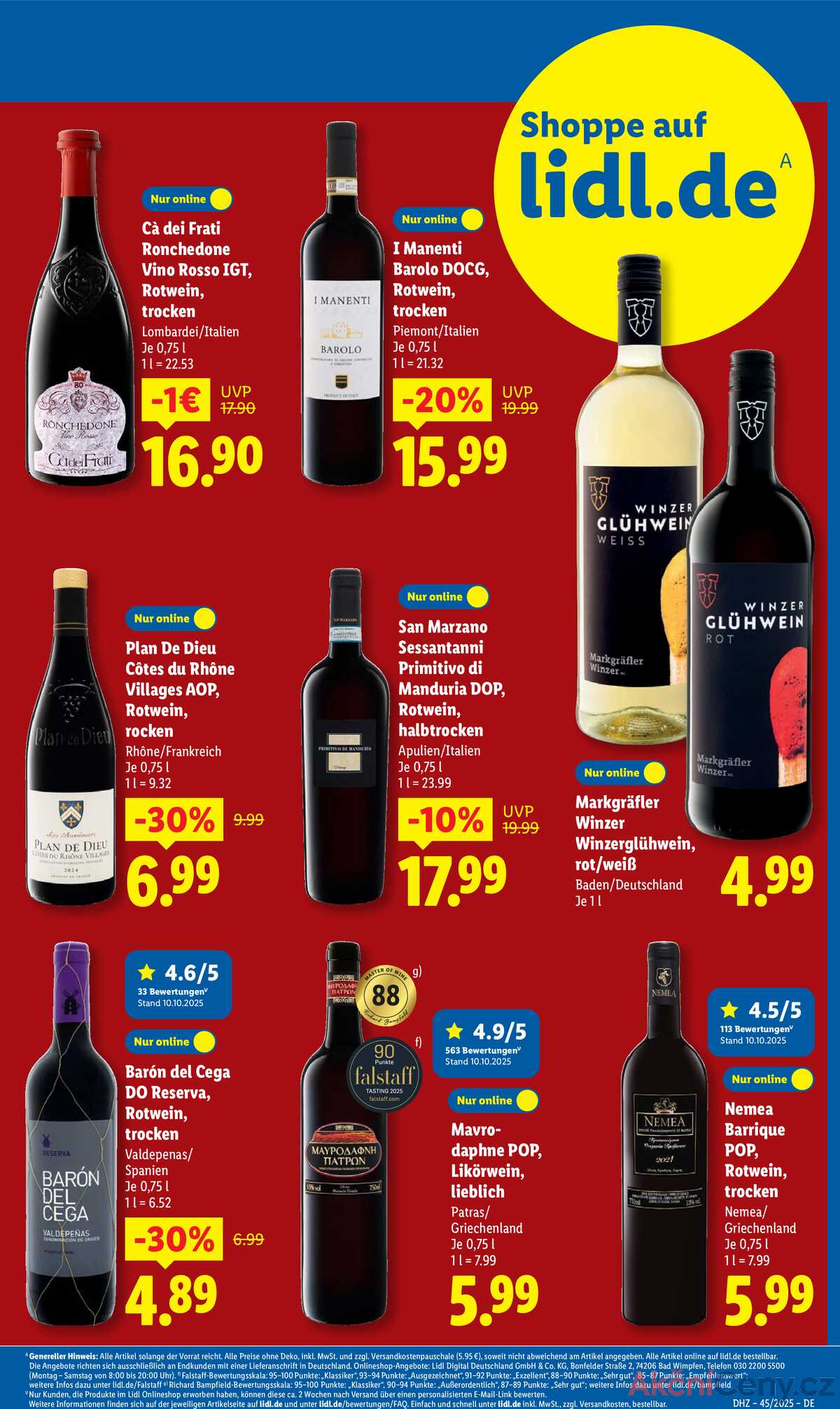Leták Lidl Německo 3.11.-8.11.2025 strana 31