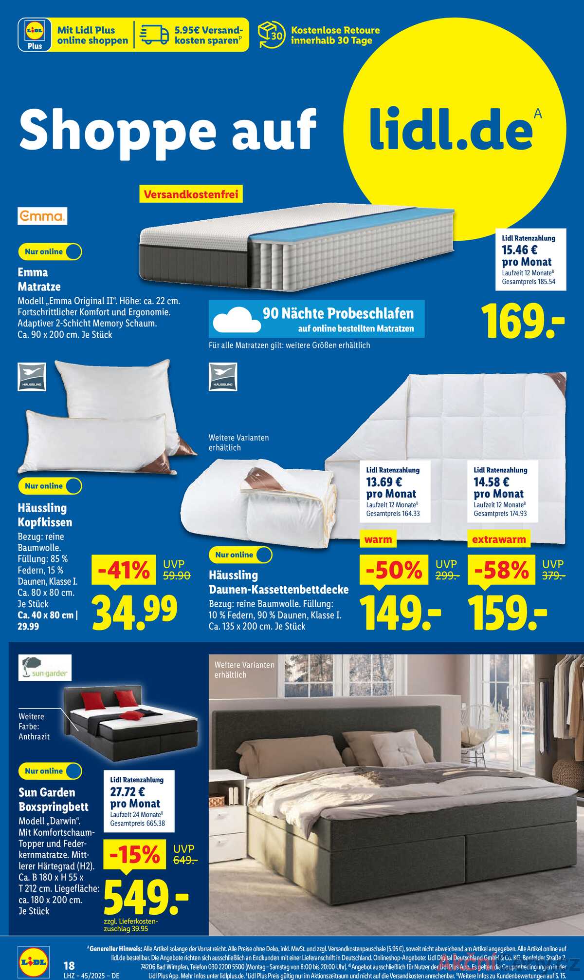 Leták Lidl Německo 3.11.-8.11.2025 strana 38