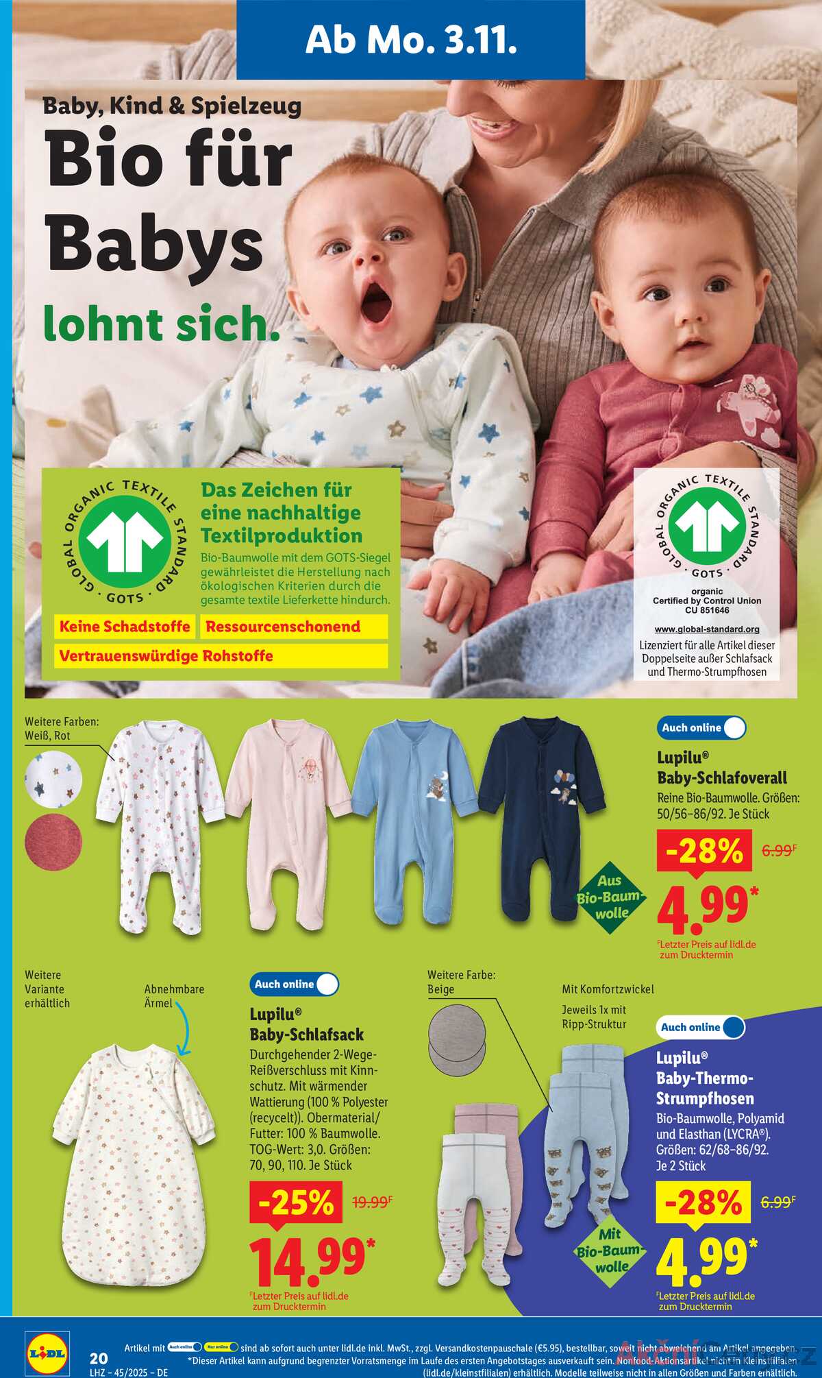 Leták Lidl Německo 3.11.-8.11.2025 strana 42