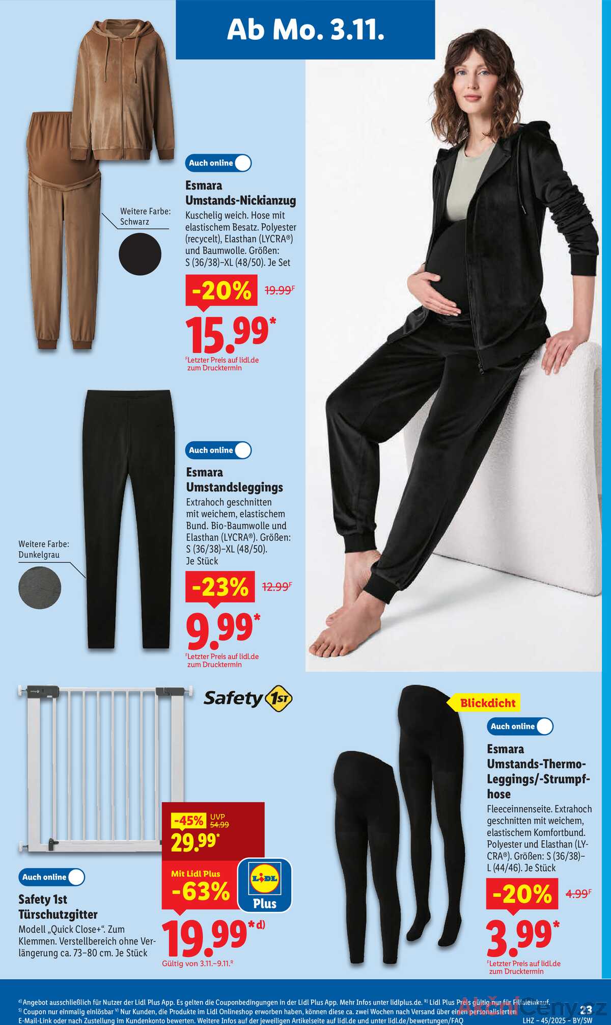 Leták Lidl Německo 3.11.-8.11.2025 strana 45