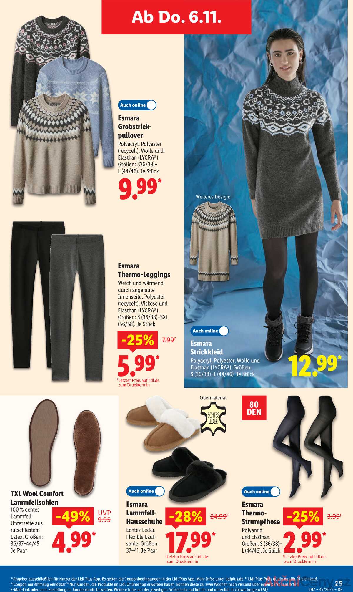 Leták Lidl Německo 3.11.-8.11.2025 strana 47