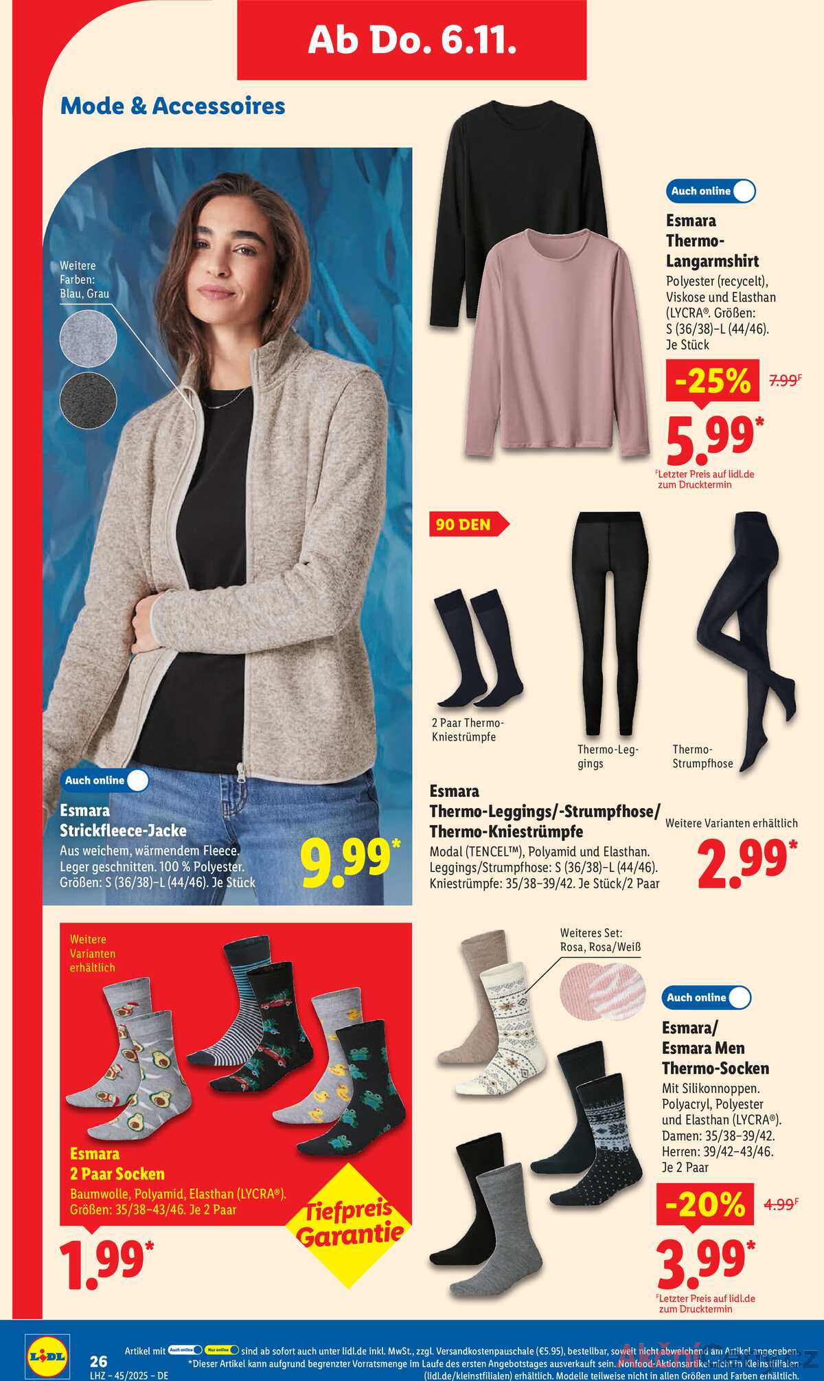 Leták Lidl Německo 3.11.-8.11.2025 strana 48