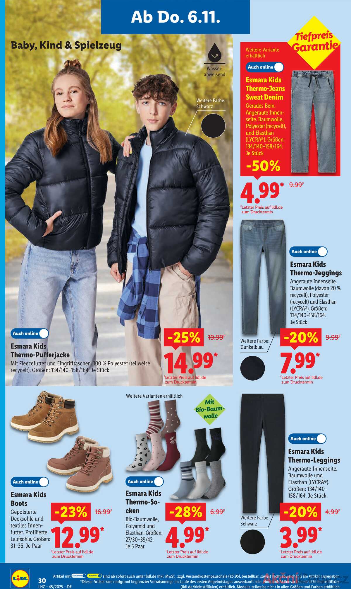 Leták Lidl Německo 3.11.-8.11.2025 strana 52