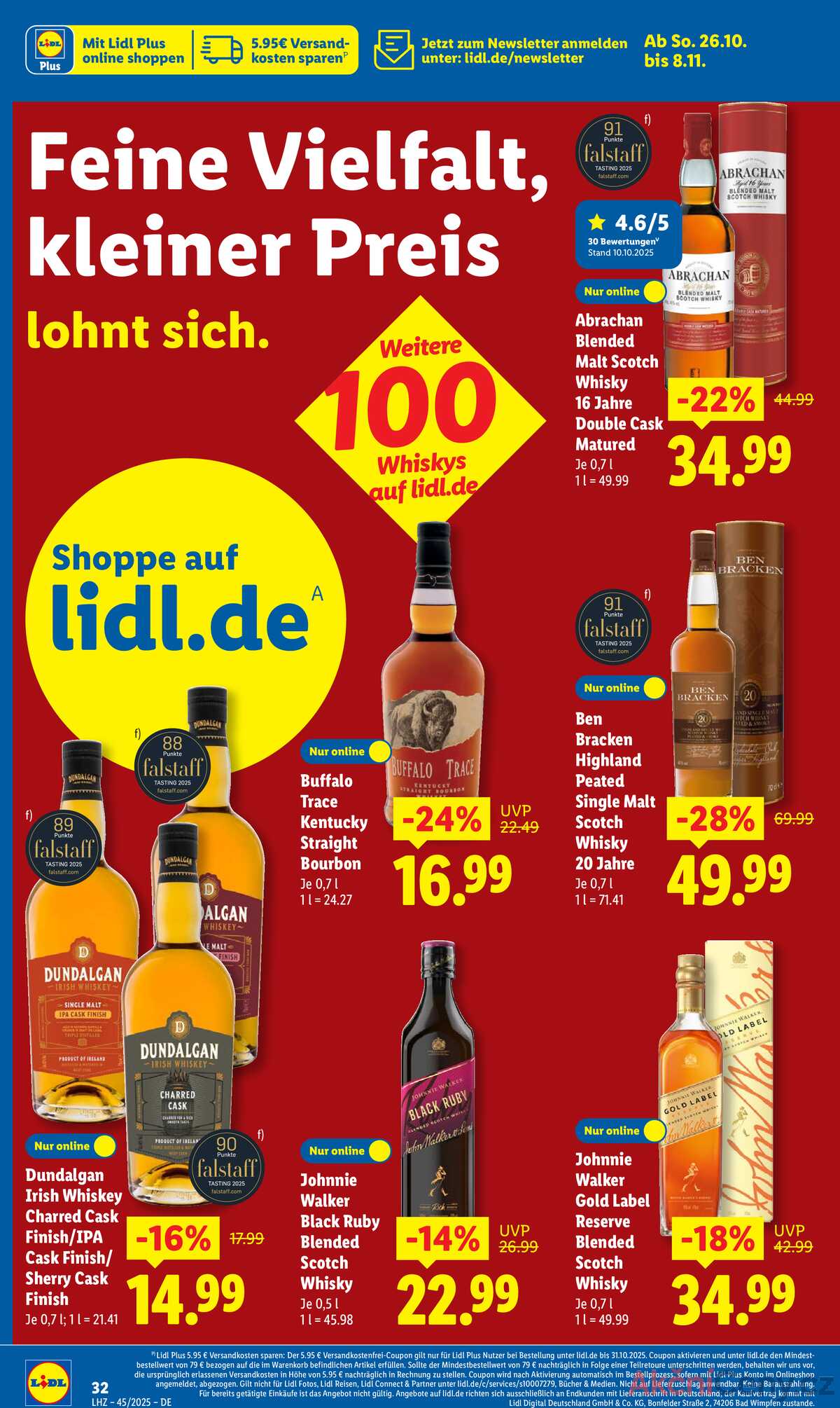 Leták Lidl Německo 3.11.-8.11.2025 strana 56