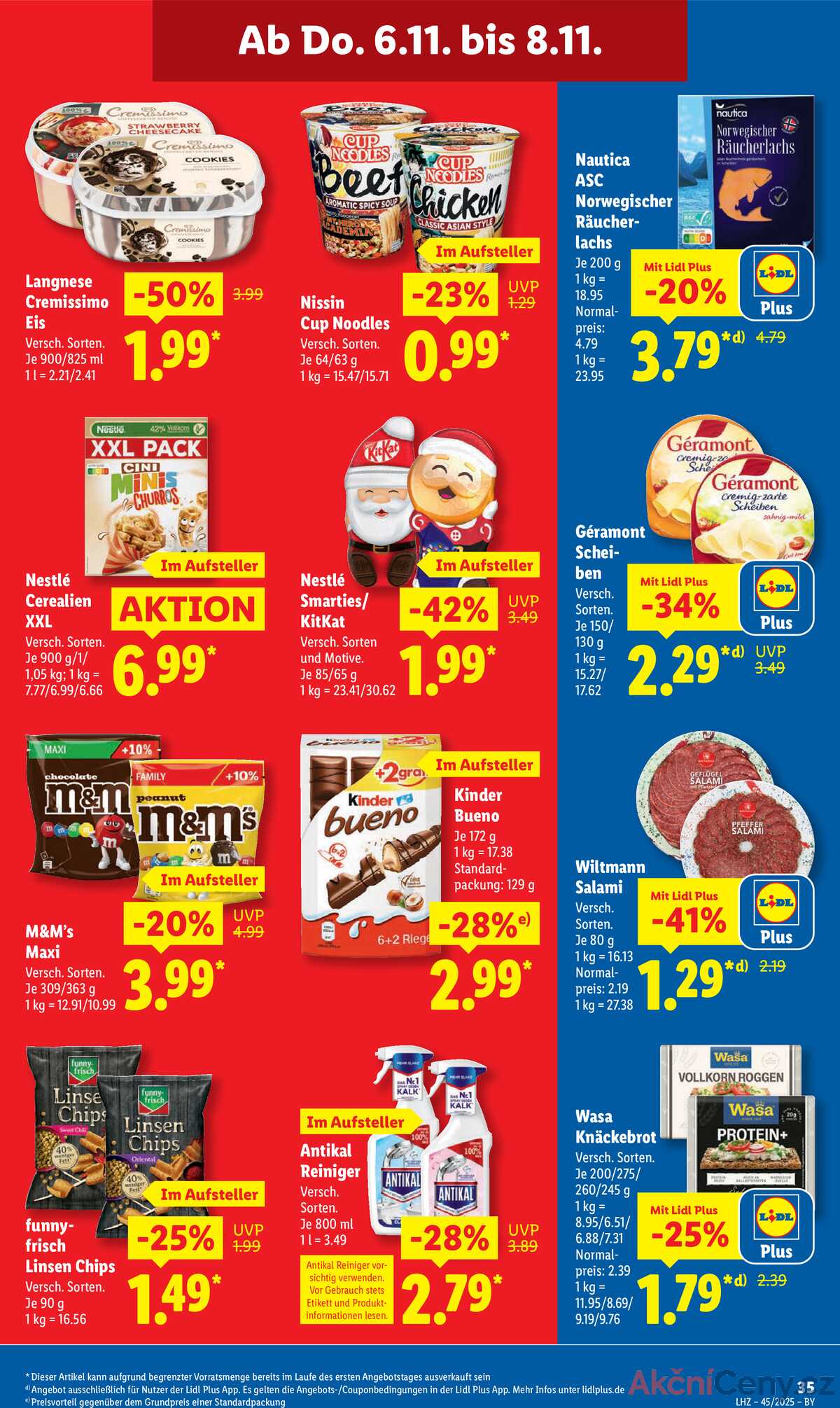 Leták Lidl Německo 3.11.-8.11.2025 strana 59