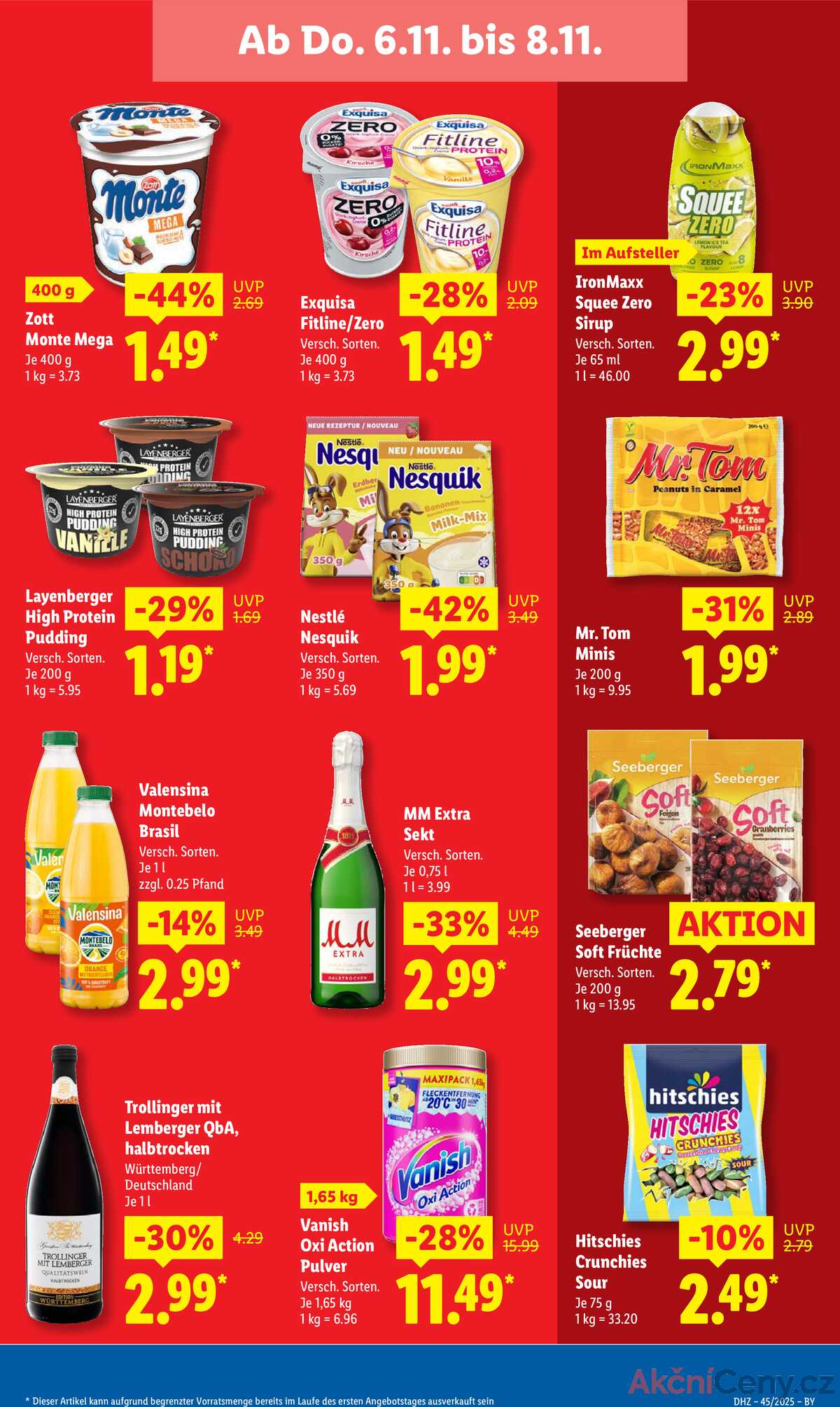 Leták Lidl Německo 3.11.-8.11.2025 strana 61