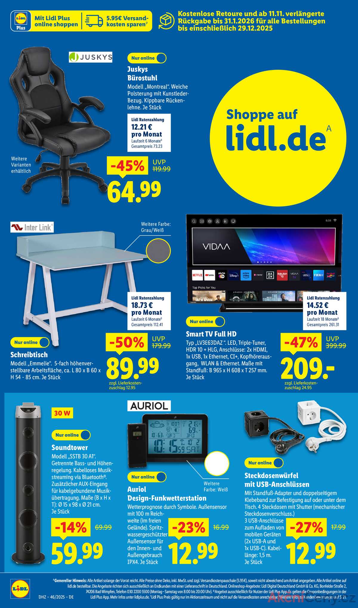 Leták Lidl Německo 10.11.-15.11.2025 strana 4