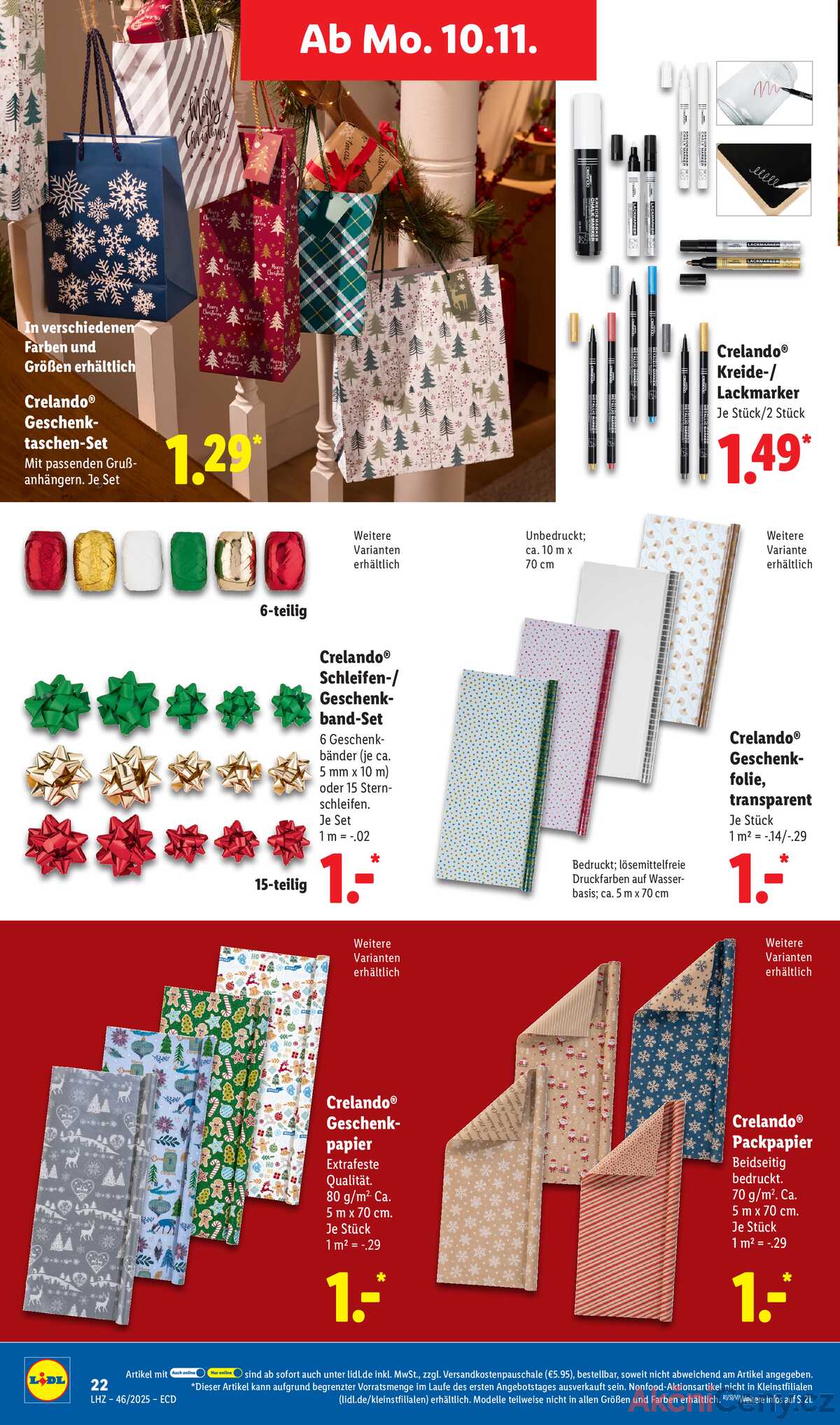 Leták Lidl Německo 10.11.-15.11.2025 strana 8
