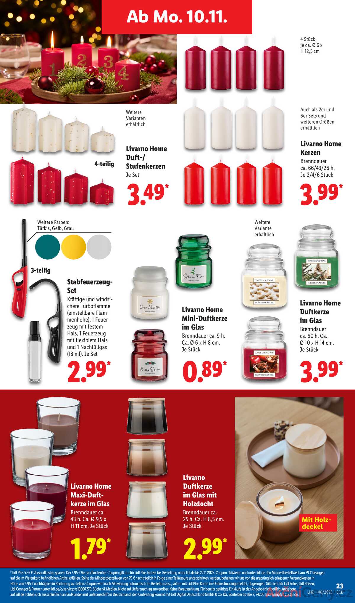 Leták Lidl Německo 10.11.-15.11.2025 strana 9