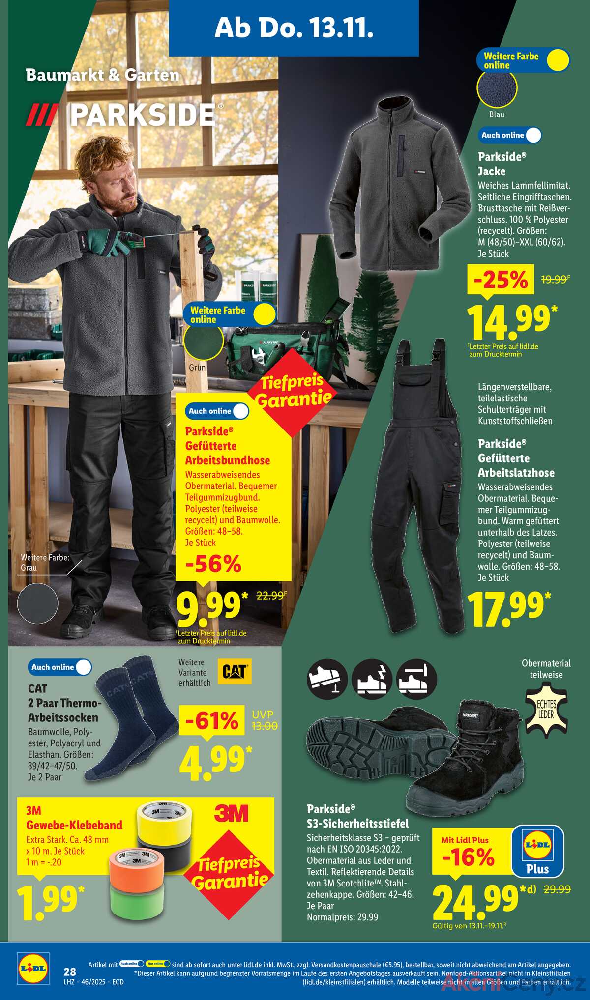 Leták Lidl Německo 10.11.-15.11.2025 strana 14