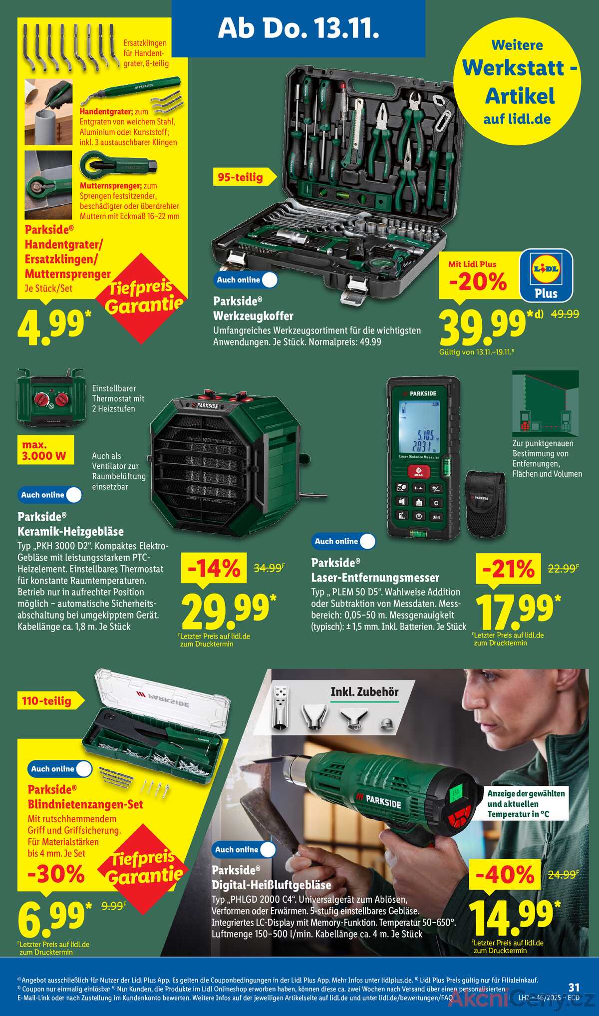 Leták Lidl Německo 10.11.-15.11.2025 strana 17