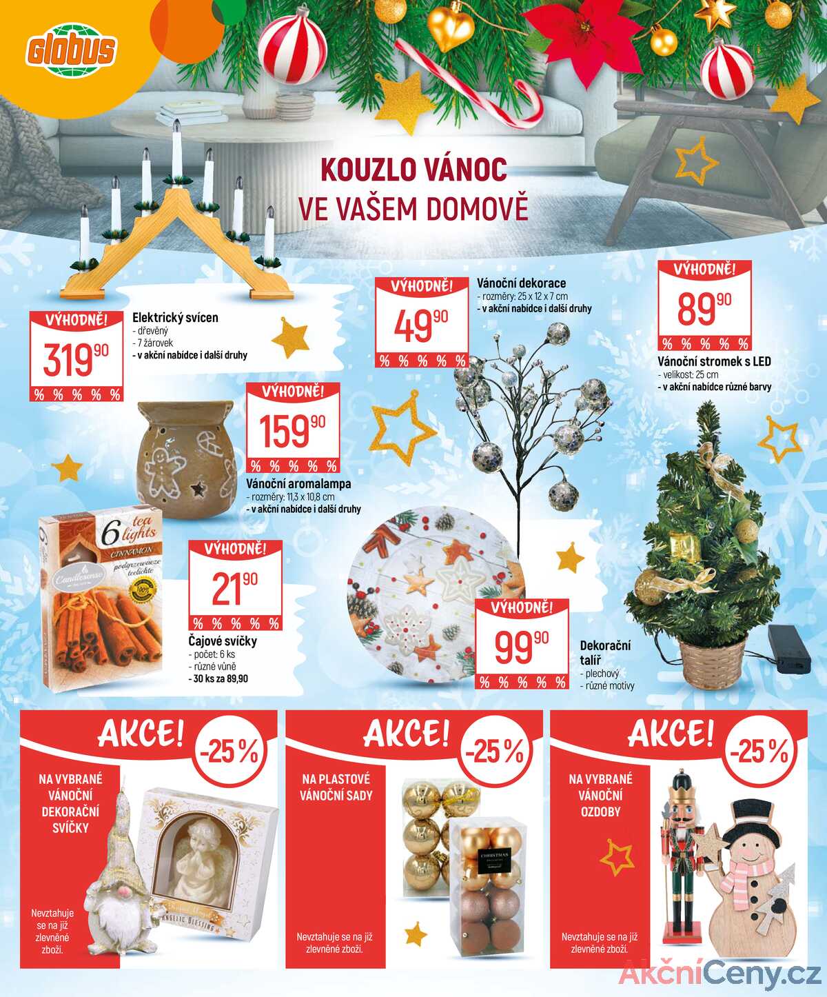 Akční leták Globus 29.10. - 24.11.2025 - Globus Praha - Čakovice strana 4