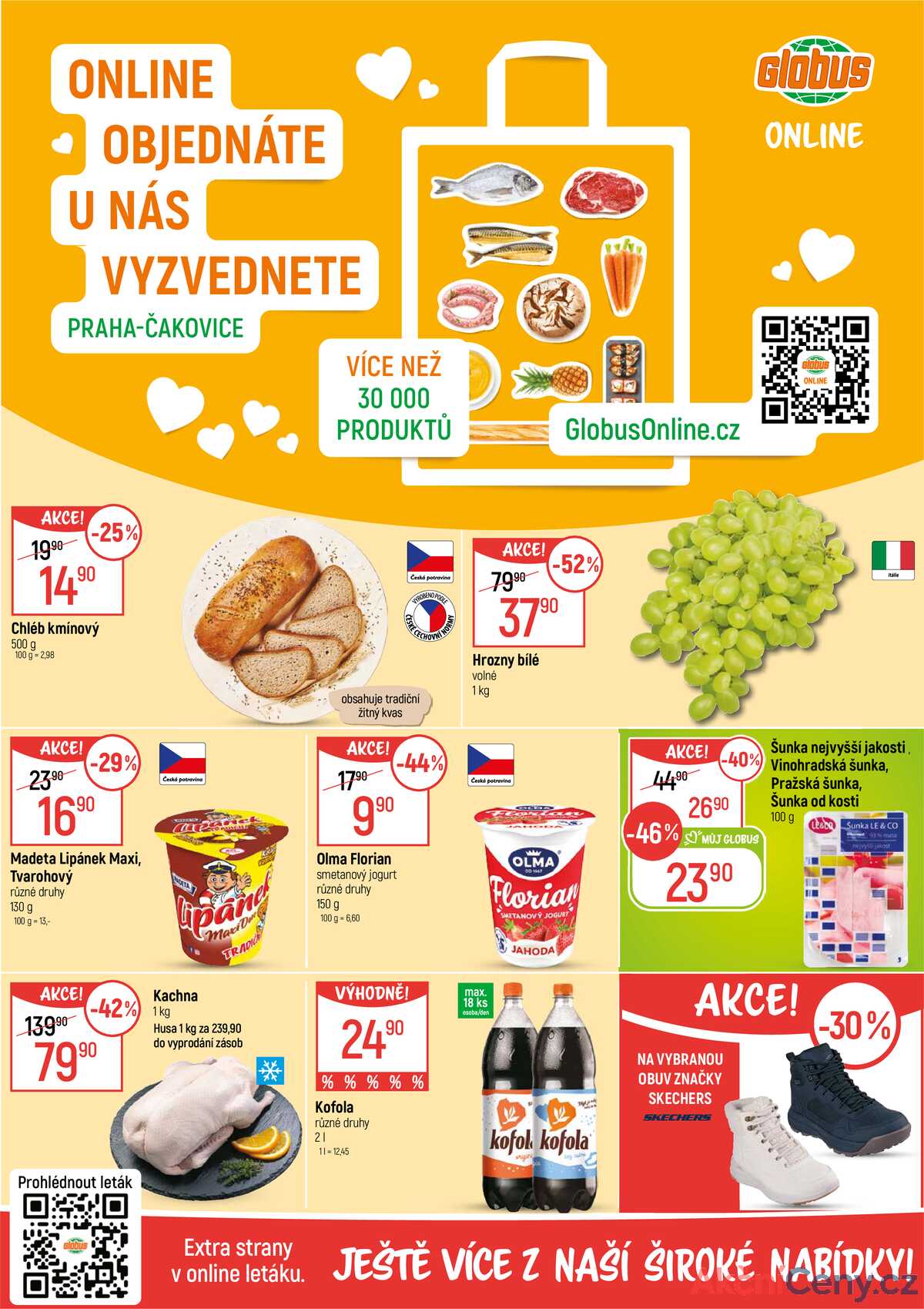 Akční leták Globus 29.10. - 4.11.2025 - Globus Praha - Čakovice strana 2