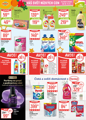 Akční leták Globus 29.10. - 4.11.2025 - Globus Praha - Zličín