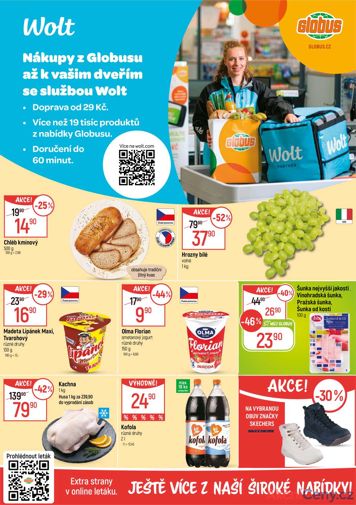 Akční leták Globus 29.10. - 4.11.2025 - Globus České Budějovice strana 2