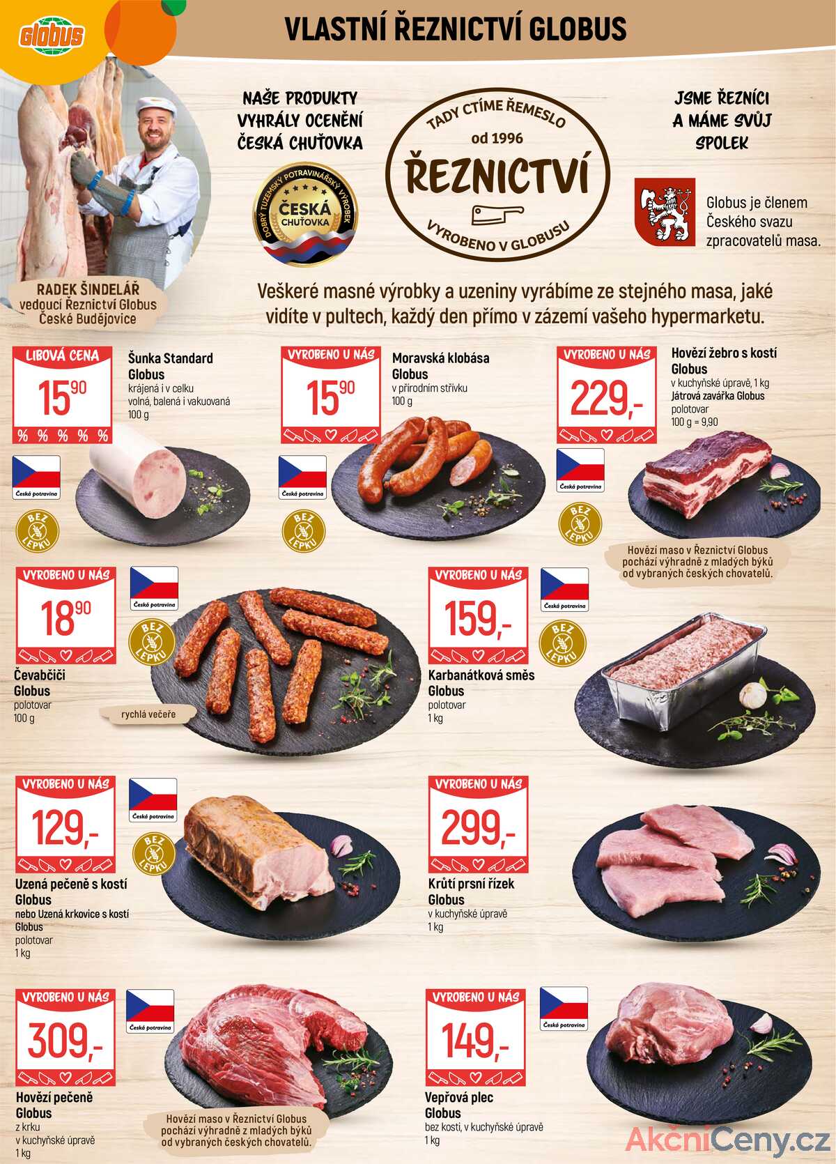 Akční leták Globus 29.10. - 4.11.2025 - Globus České Budějovice strana 7
