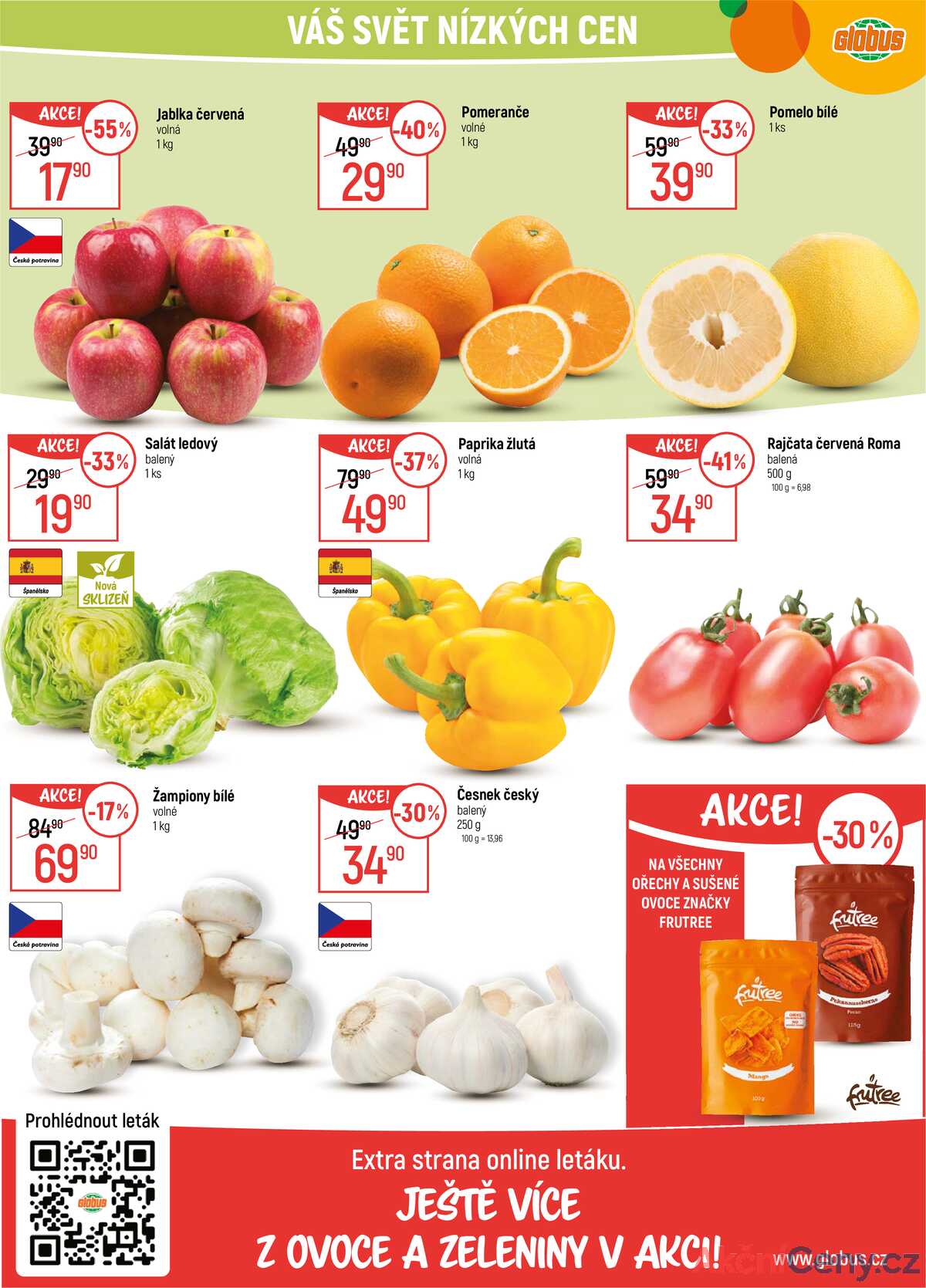 Akční leták Globus 29.10. - 4.11.2025 - Globus České Budějovice strana 12