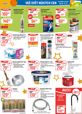 Akční leták Globus 29.10. - 4.11.2025 - Globus České Budějovice