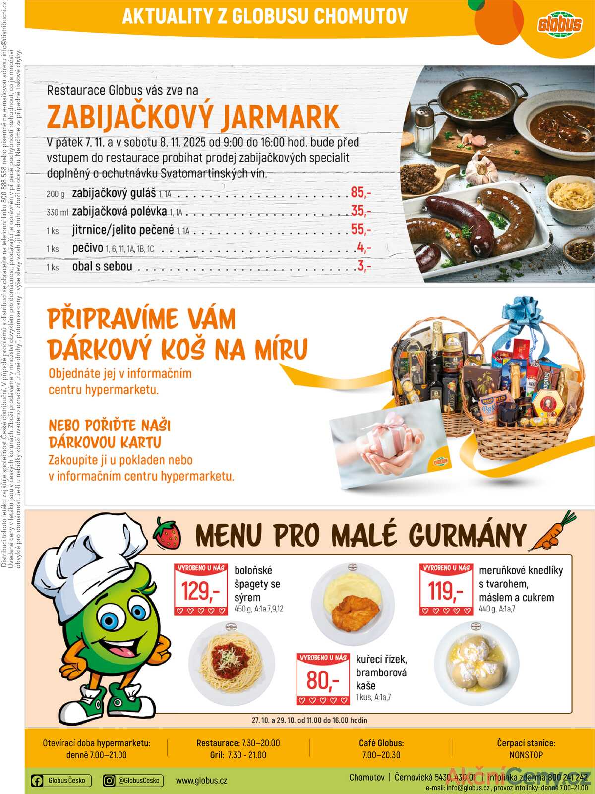 Akční leták Globus 29.10. - 4.11.2025 - Globus Chomutov strana 37