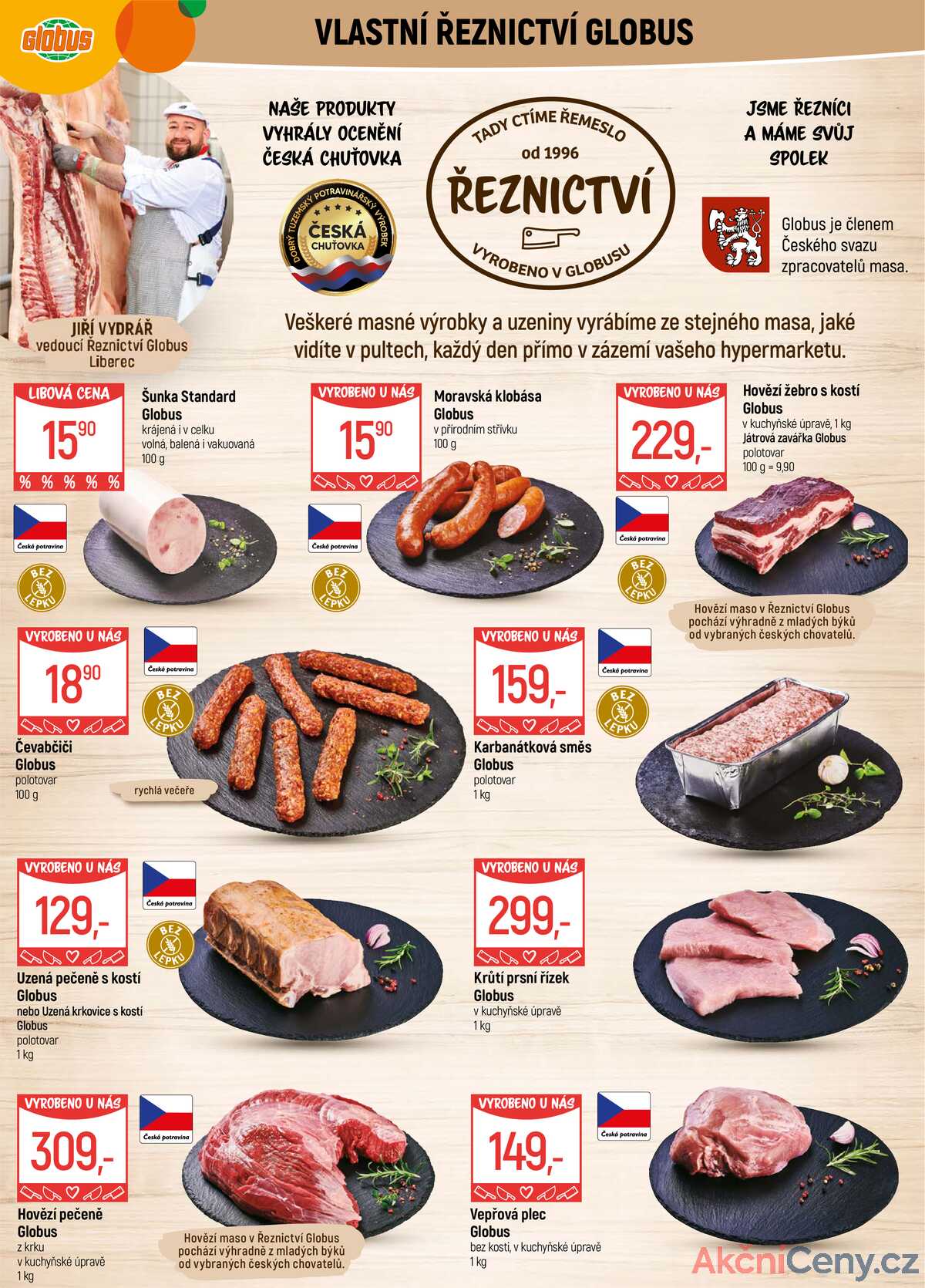 Akční leták Globus 29.10. - 4.11.2025 - Globus Liberec strana 7