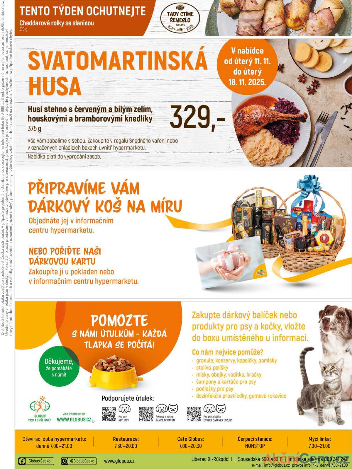 Akční leták Globus 29.10. - 4.11.2025 - Globus Liberec strana 37