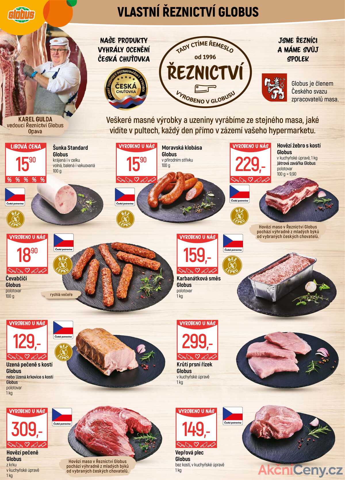 Akční leták Globus 29.10. - 4.11.2025 - Globus Opava strana 7