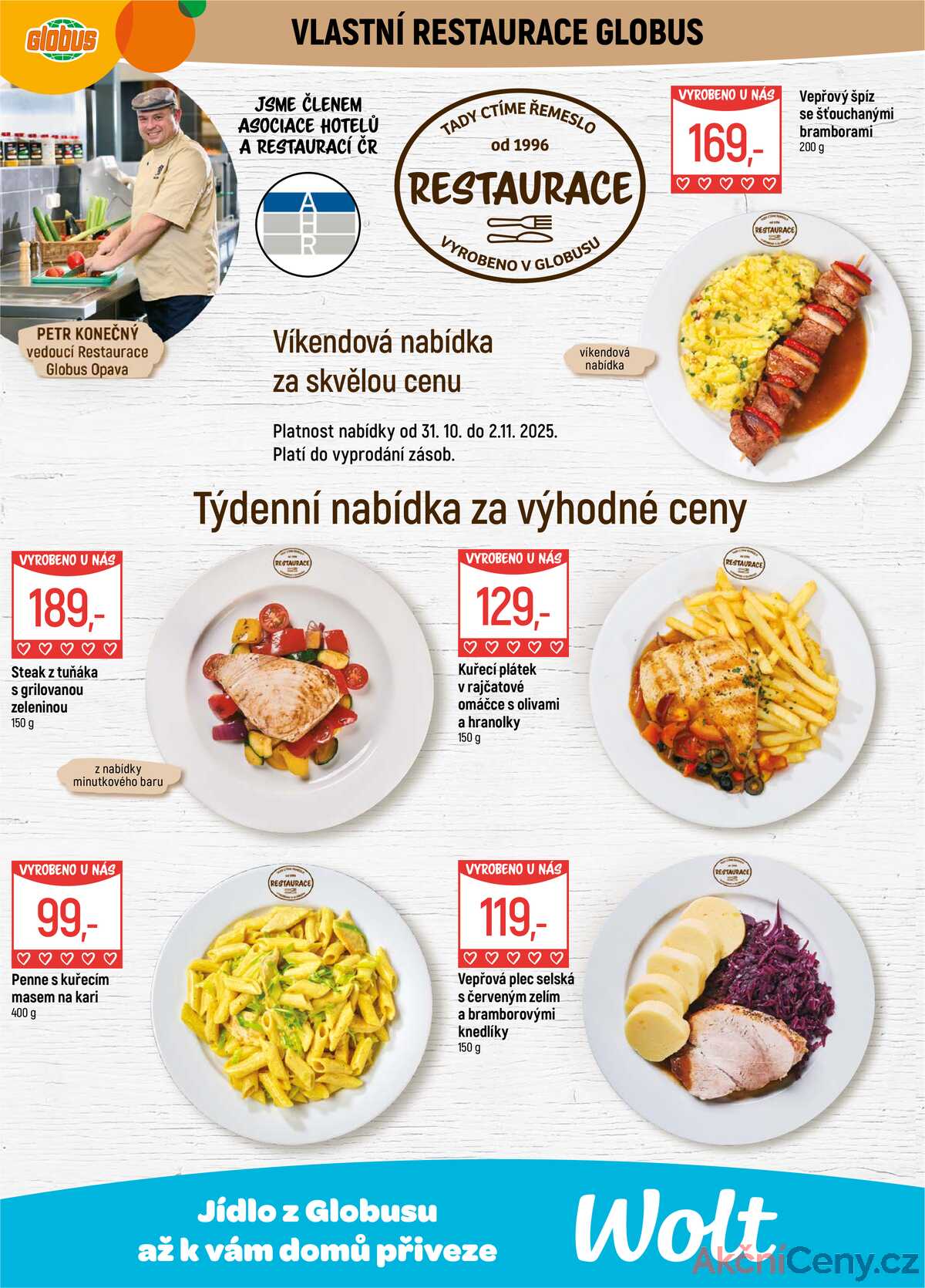 Akční leták Globus 29.10. - 4.11.2025 - Globus Opava strana 9