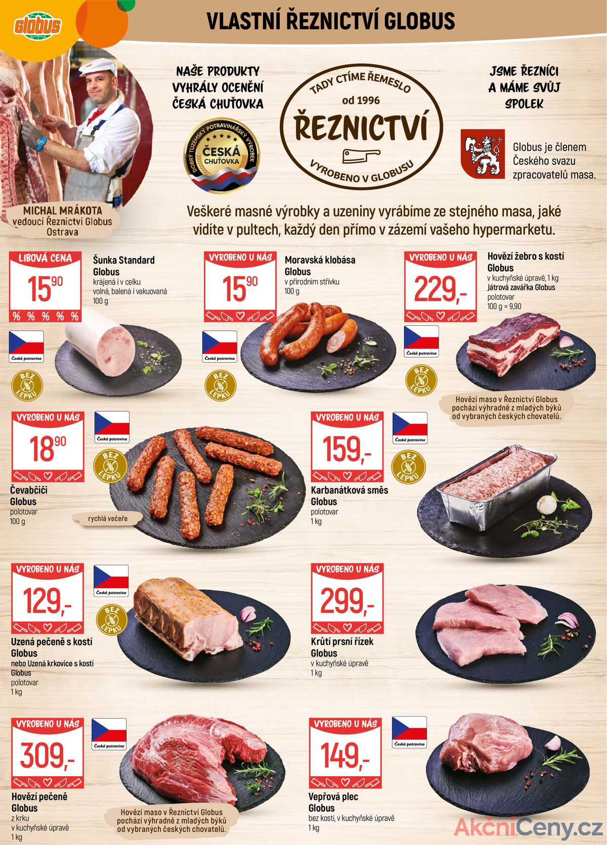 Akční leták Globus 29.10. - 4.11.2025 - Globus Ostrava strana 7