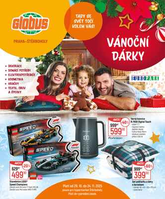 Akční leták Globus 29.10. - 24.11.2025 - Globus Praha - Štěrboholy